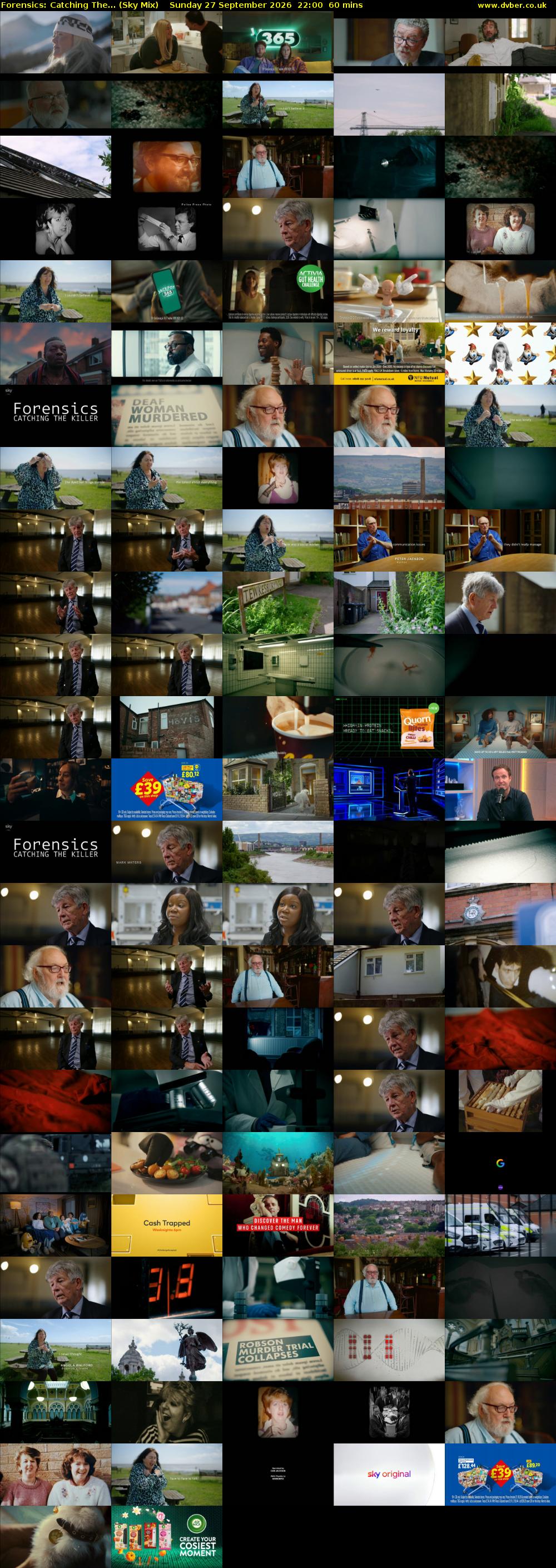 Forensics: Catching The... (Sky Mix) Sunday 27 September 2026 22:00 - 23:00