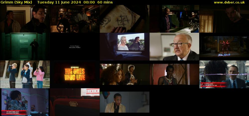 Grimm (Sky Mix) Tuesday 11 June 2024 00:00 - 01:00