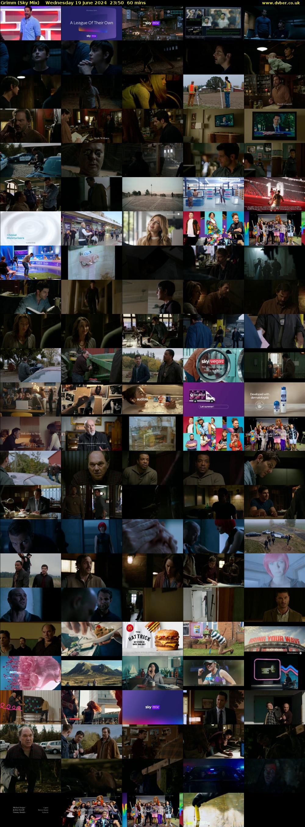 Grimm (Sky Mix) Wednesday 19 June 2024 23:50 - 00:50