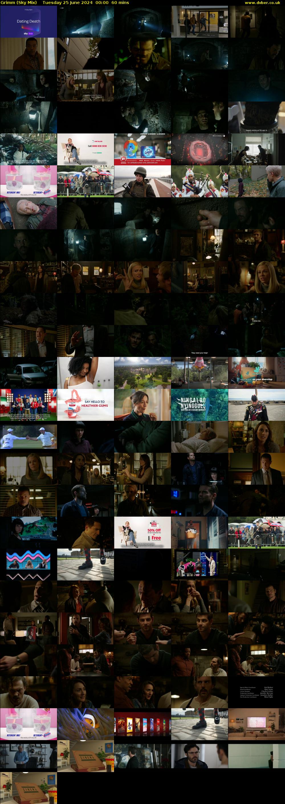 Grimm (Sky Mix) Tuesday 25 June 2024 00:00 - 01:00
