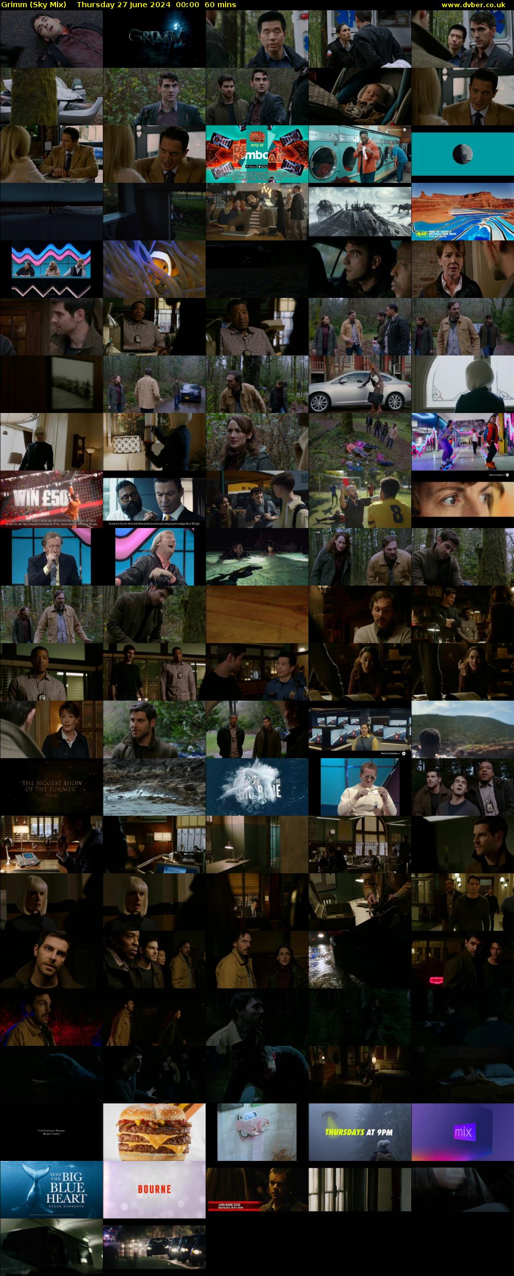 Grimm (Sky Mix) Thursday 27 June 2024 00:00 - 01:00