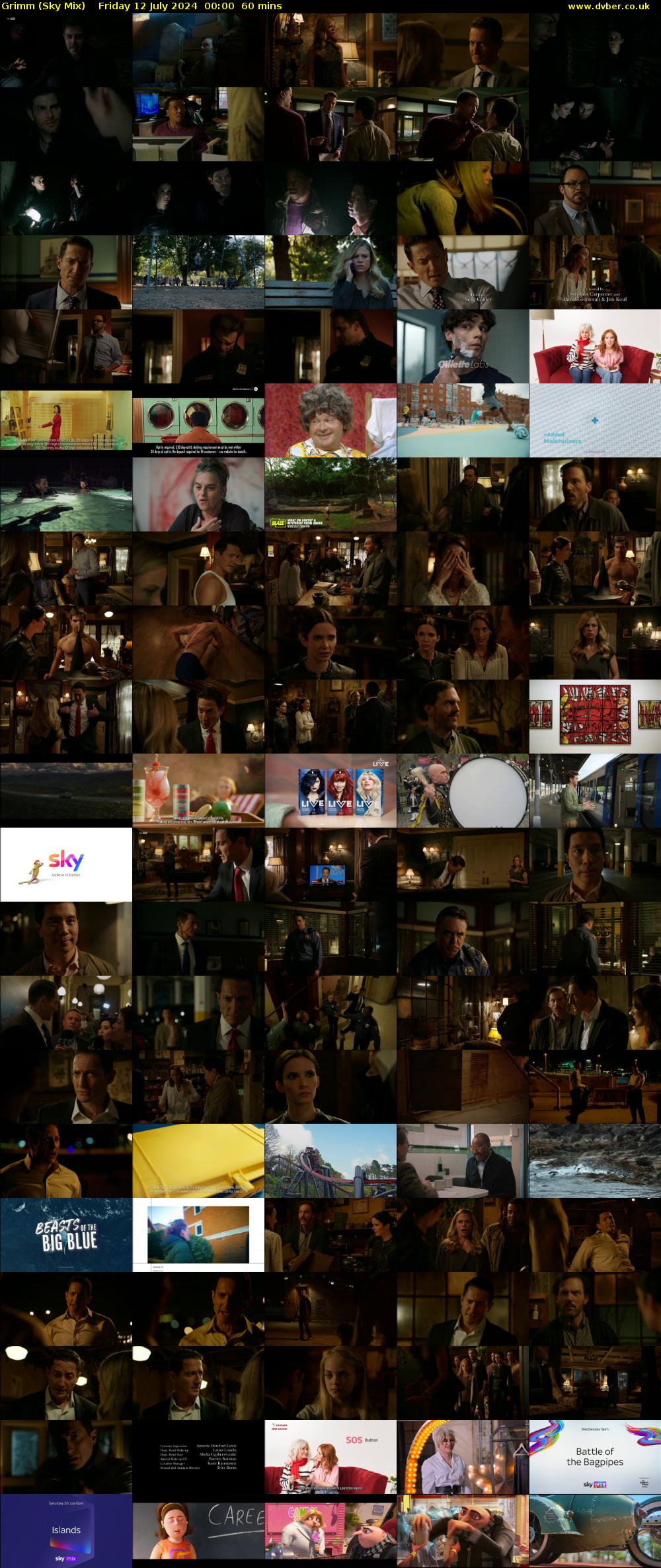 Grimm (Sky Mix) Friday 12 July 2024 00:00 - 01:00