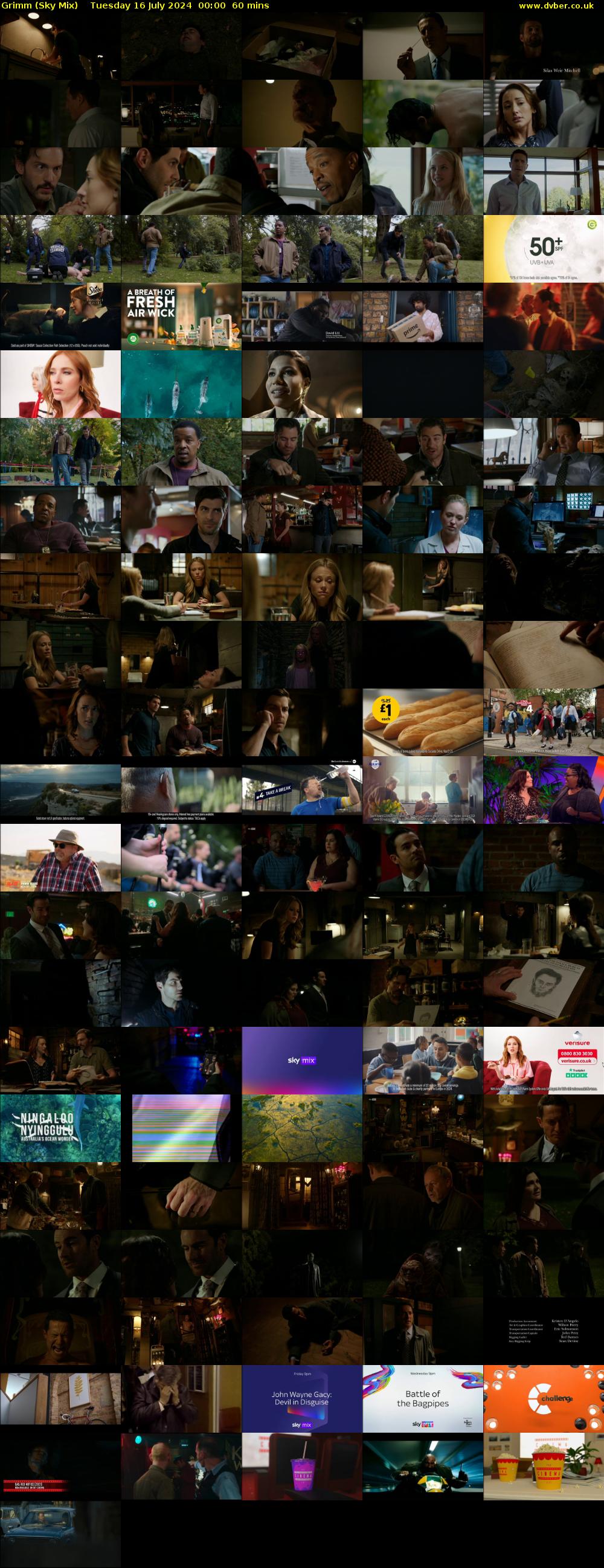 Grimm (Sky Mix) Tuesday 16 July 2024 00:00 - 01:00