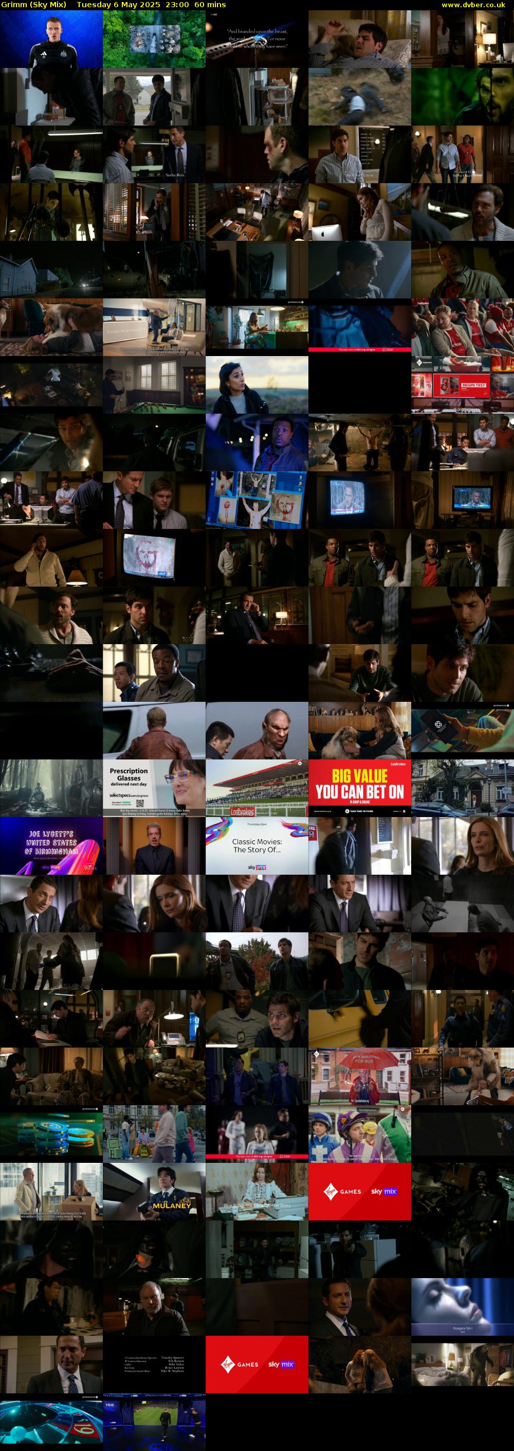 Grimm (Sky Mix) Tuesday 6 May 2025 23:00 - 00:00