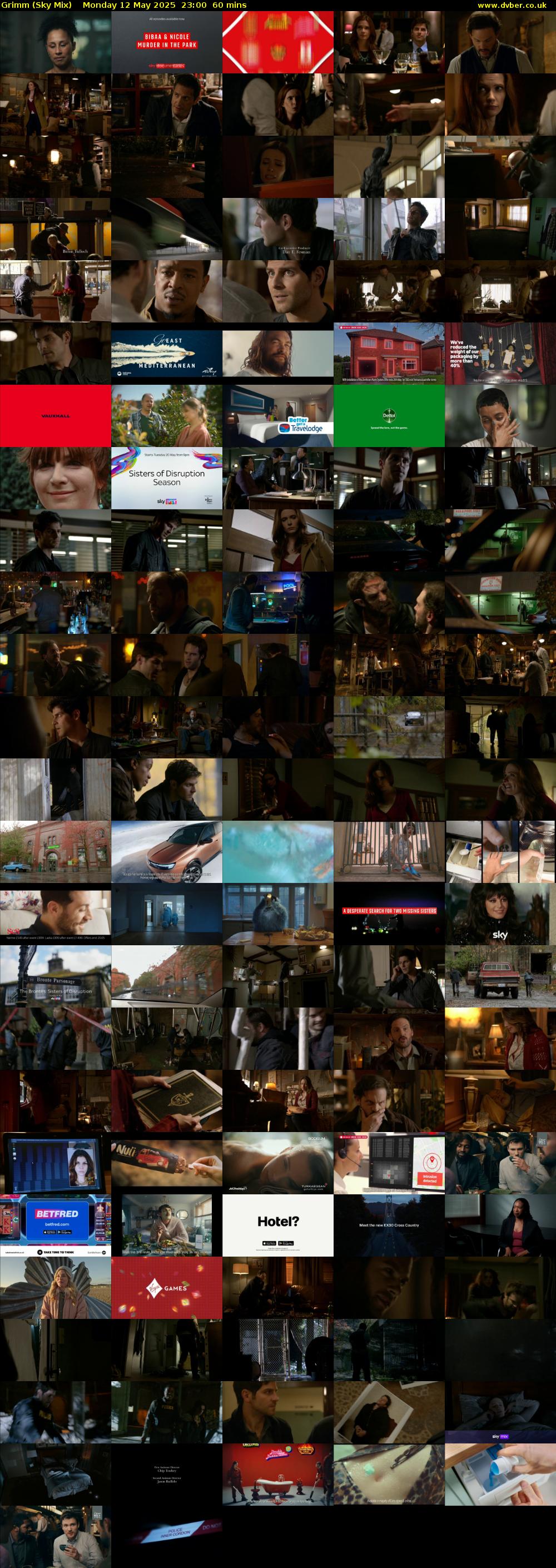Grimm (Sky Mix) Monday 12 May 2025 23:00 - 00:00