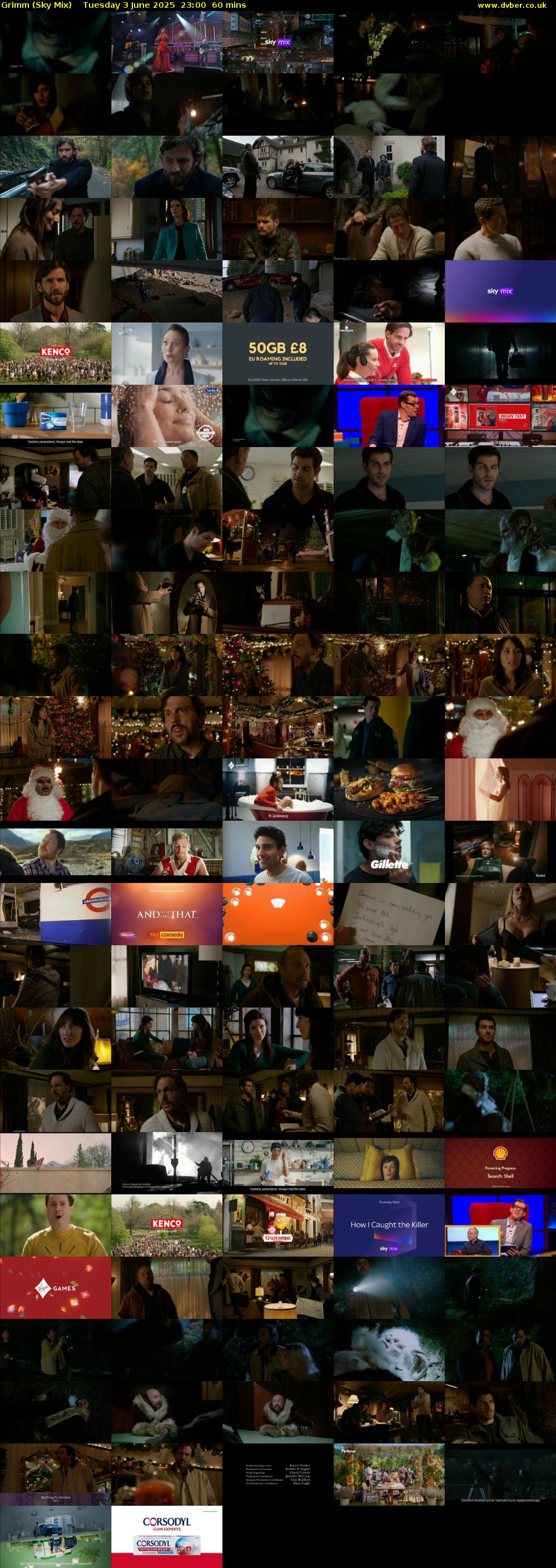 Grimm (Sky Mix) Tuesday 3 June 2025 23:00 - 00:00