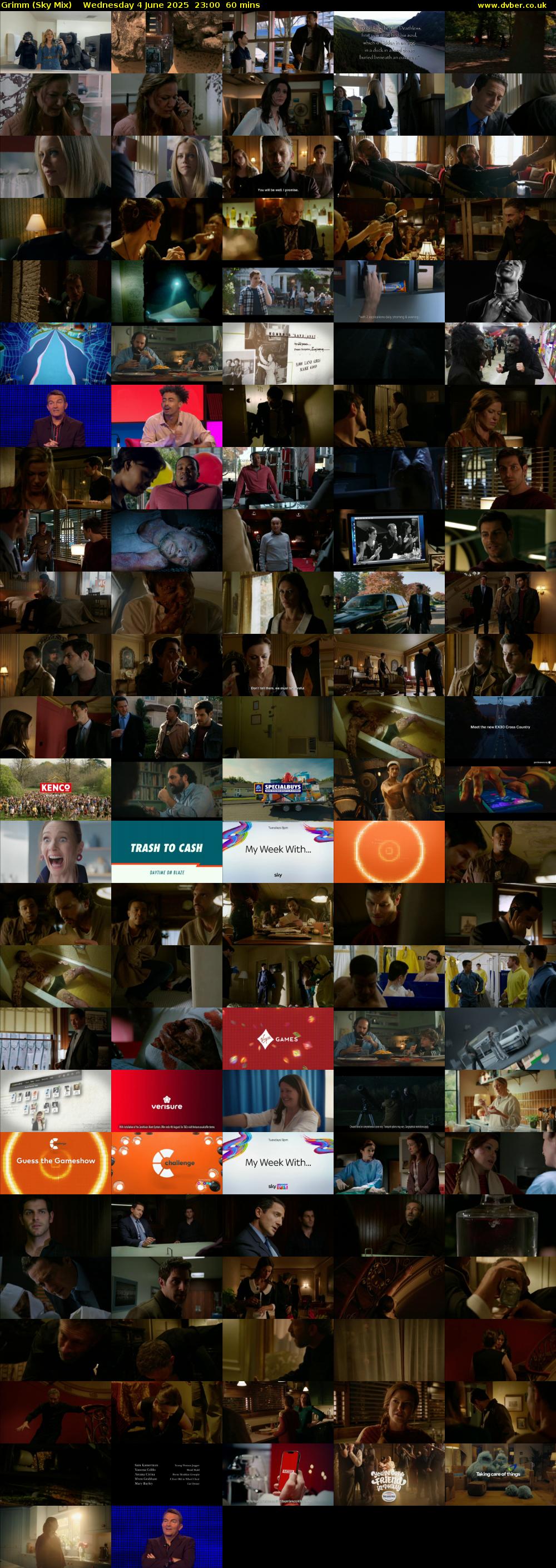 Grimm (Sky Mix) Wednesday 4 June 2025 23:00 - 00:00