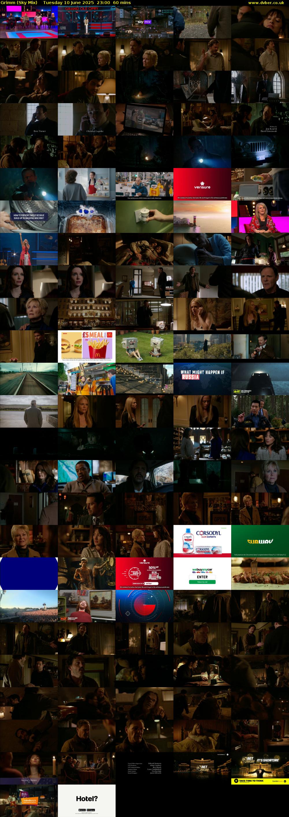 Grimm (Sky Mix) Tuesday 10 June 2025 23:00 - 00:00