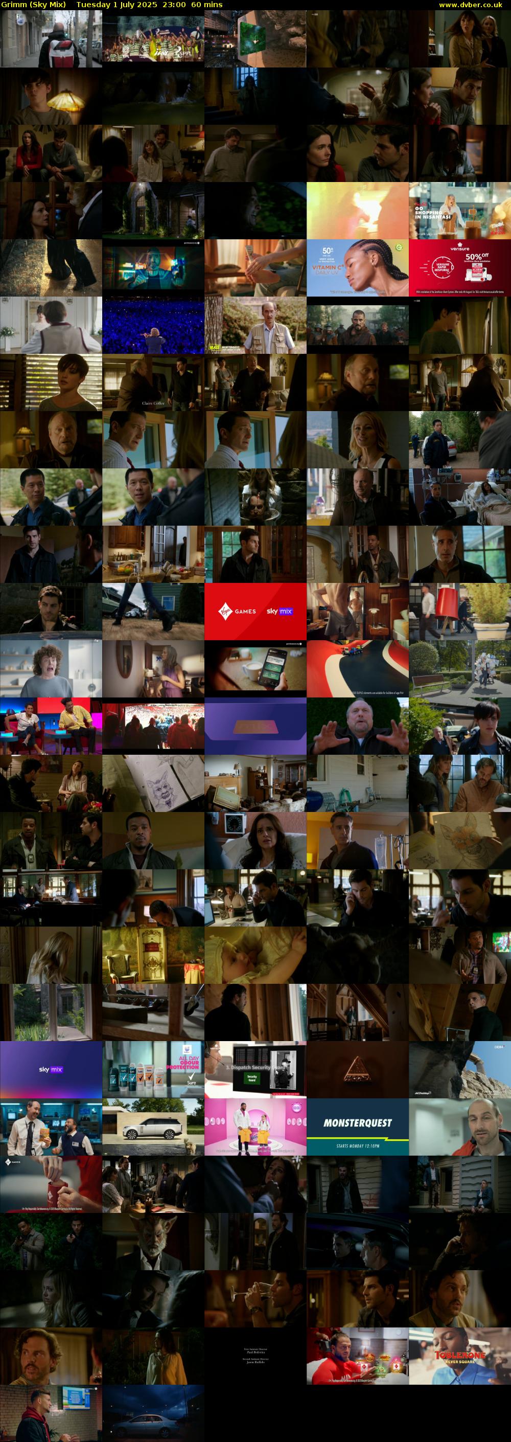 Grimm (Sky Mix) Tuesday 1 July 2025 23:00 - 00:00