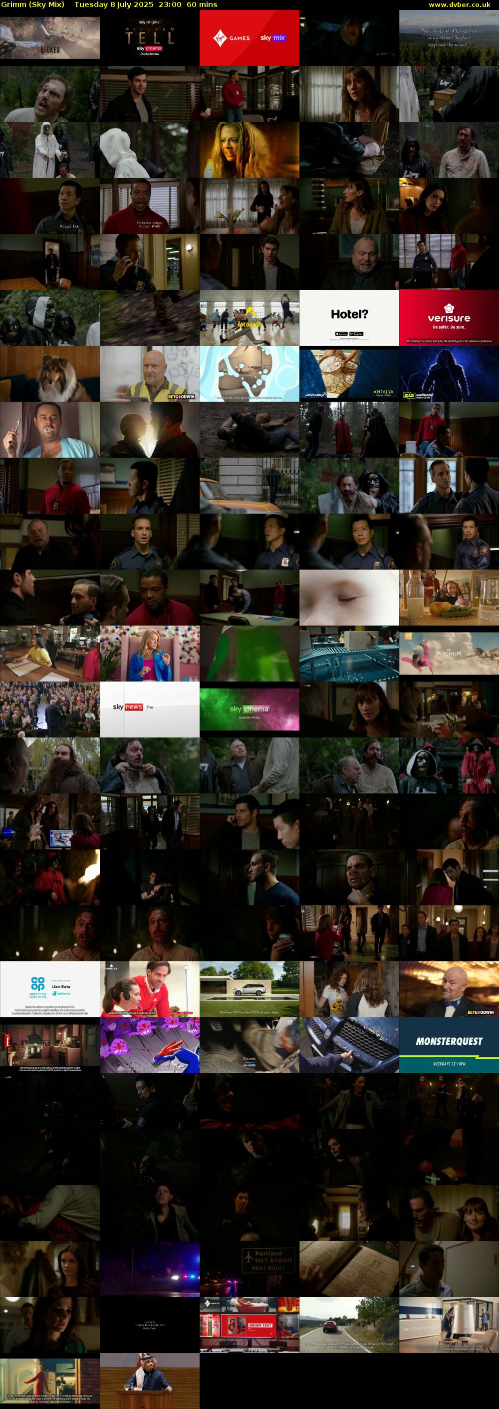 Grimm (Sky Mix) Tuesday 8 July 2025 23:00 - 00:00