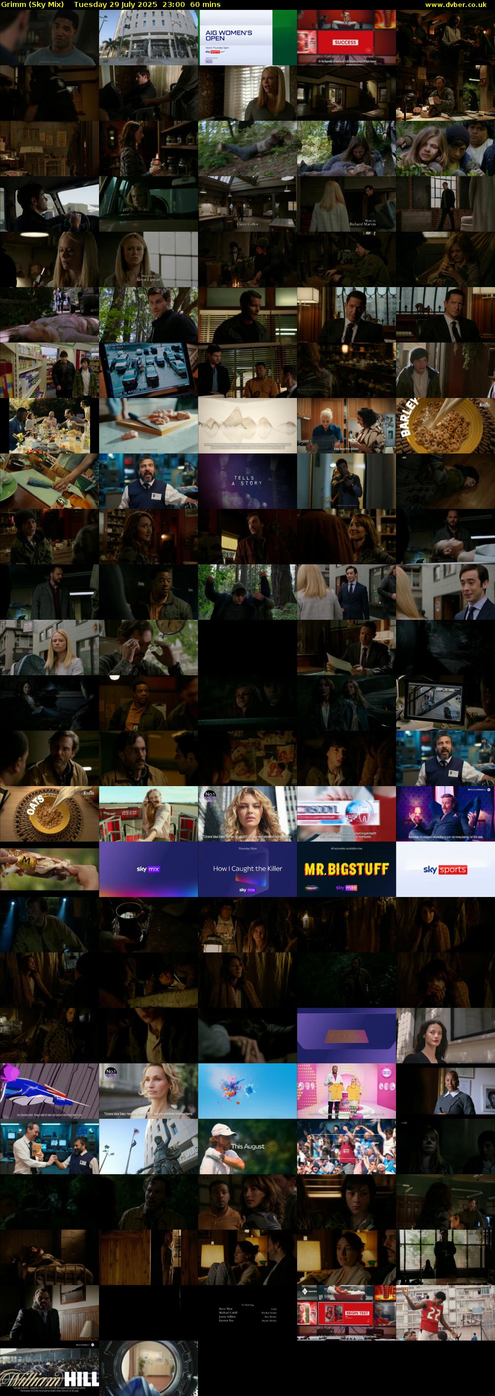 Grimm (Sky Mix) Tuesday 29 July 2025 23:00 - 00:00