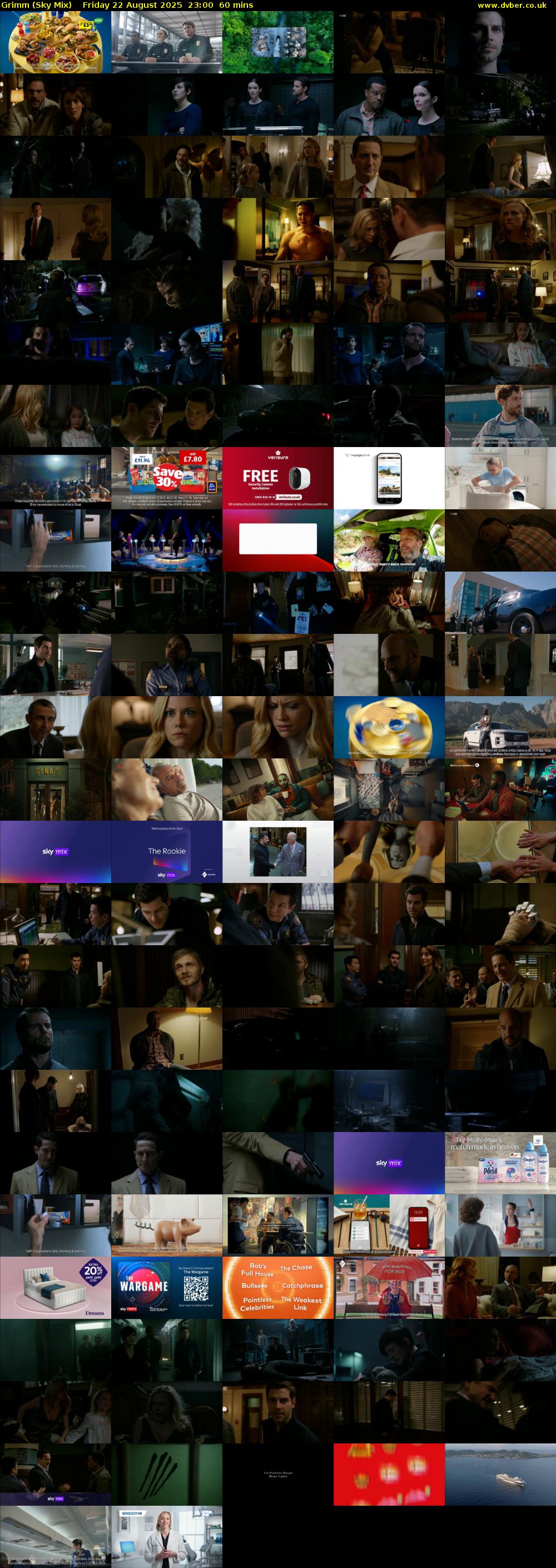 Grimm (Sky Mix) Friday 22 August 2025 23:00 - 00:00