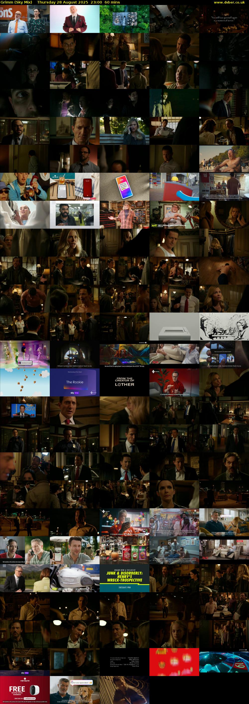 Grimm (Sky Mix) Thursday 28 August 2025 23:00 - 00:00