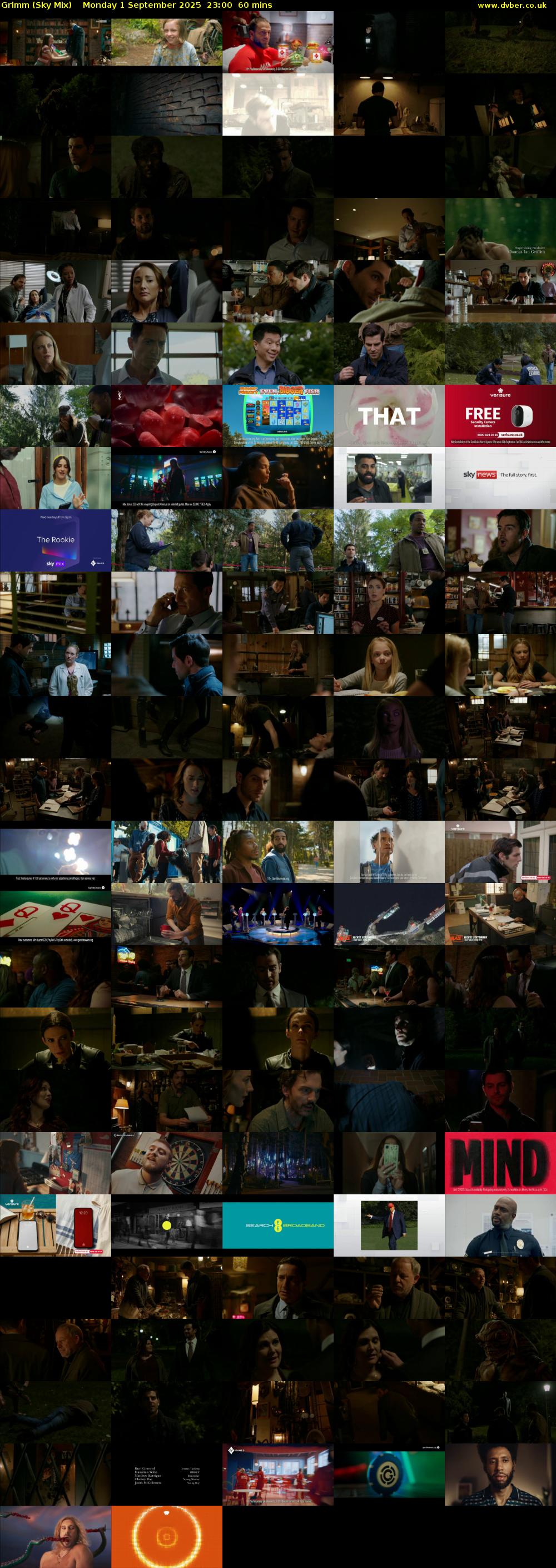 Grimm (Sky Mix) Monday 1 September 2025 23:00 - 00:00