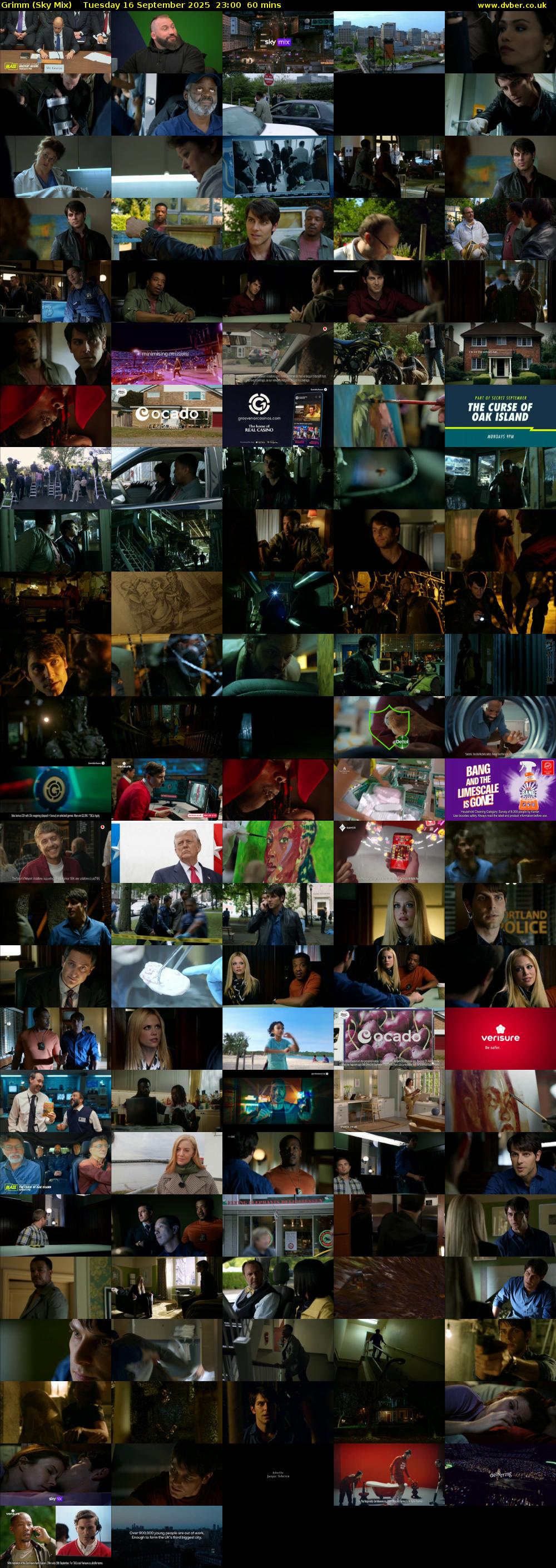 Grimm (Sky Mix) Tuesday 16 September 2025 23:00 - 00:00