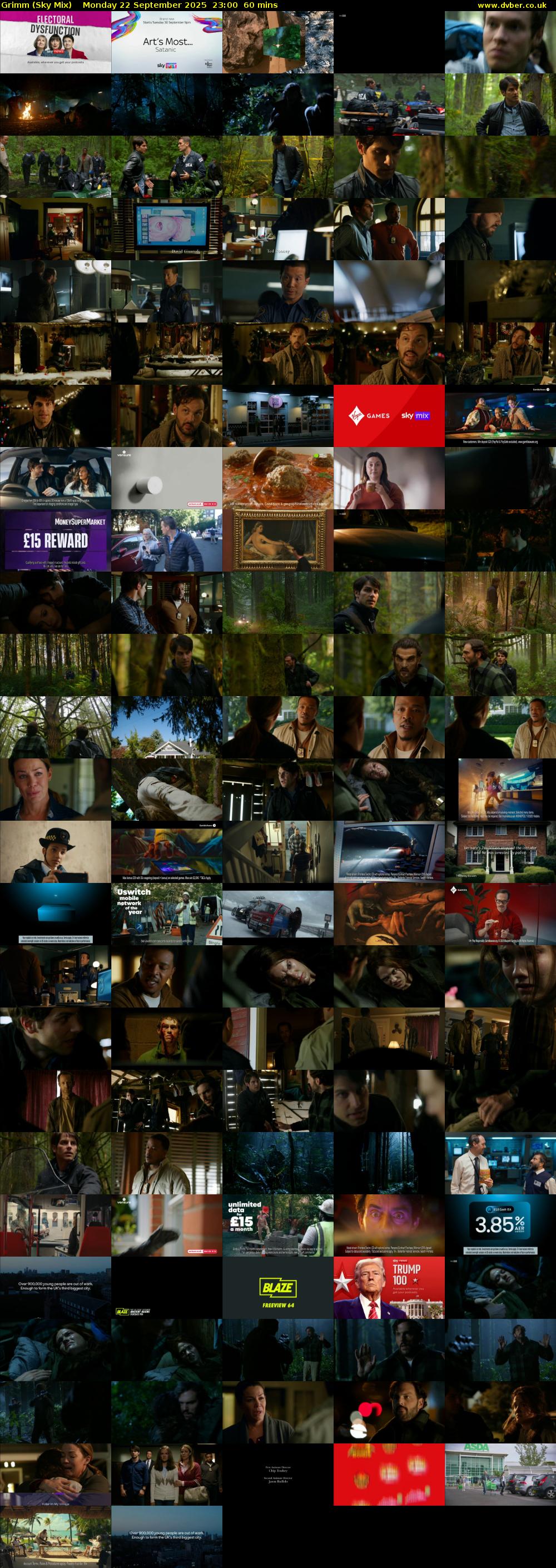 Grimm (Sky Mix) Monday 22 September 2025 23:00 - 00:00