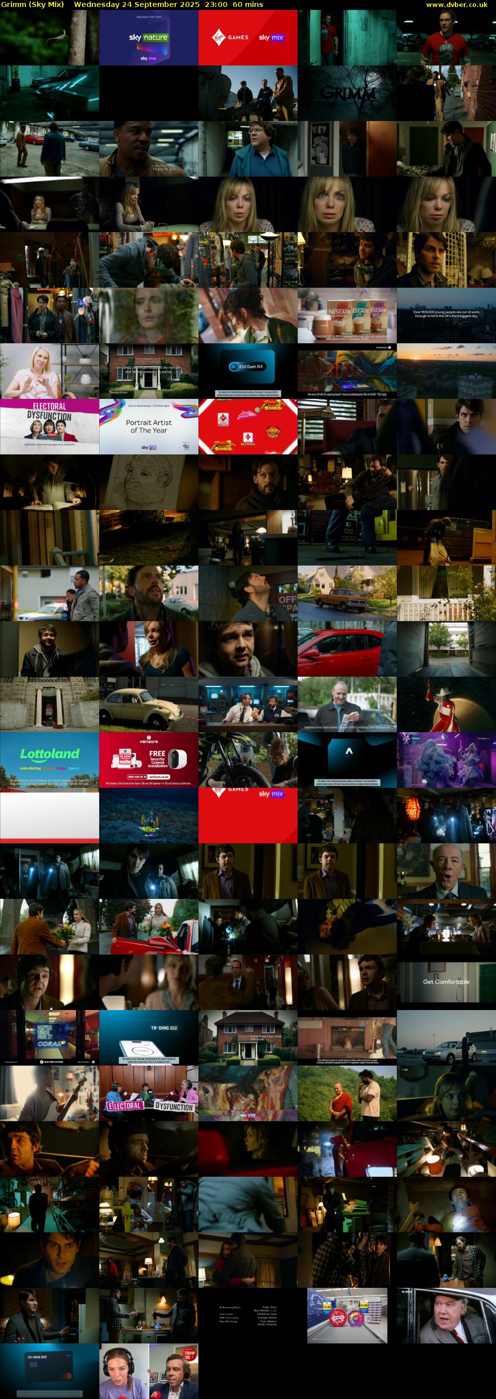 Grimm (Sky Mix) Wednesday 24 September 2025 23:00 - 00:00