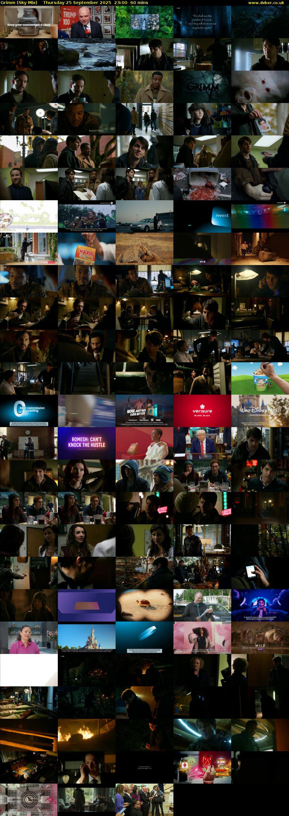 Grimm (Sky Mix) Thursday 25 September 2025 23:00 - 00:00