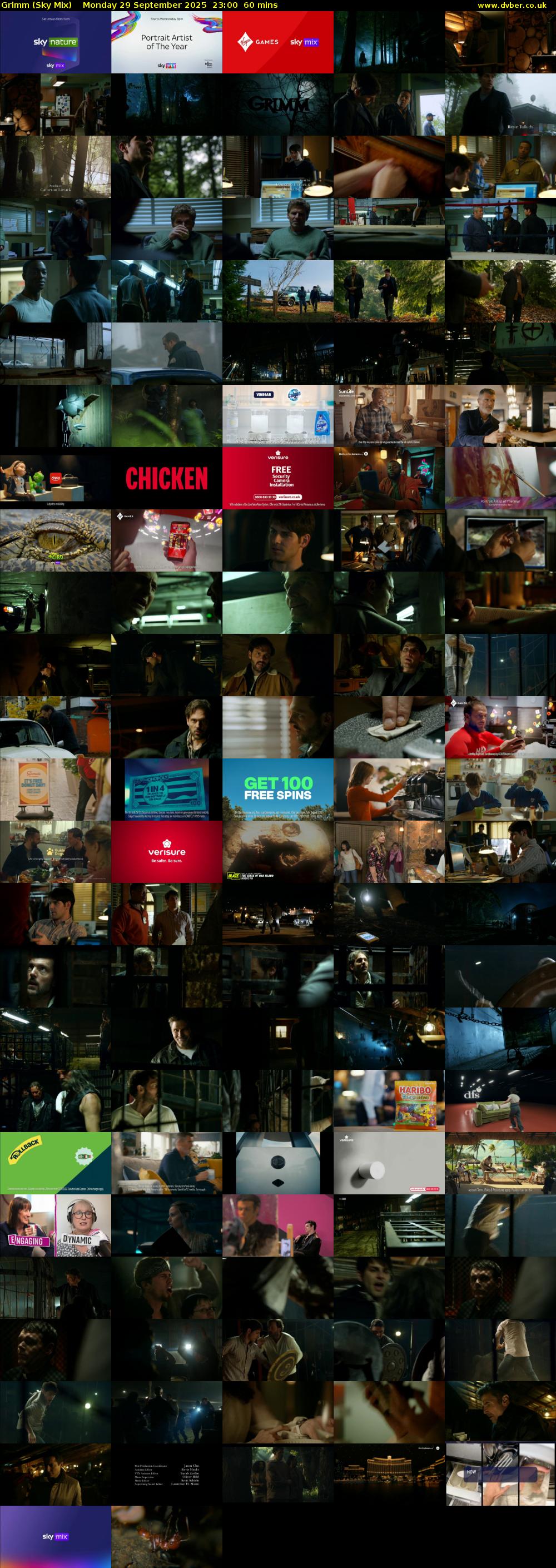 Grimm (Sky Mix) Monday 29 September 2025 23:00 - 00:00