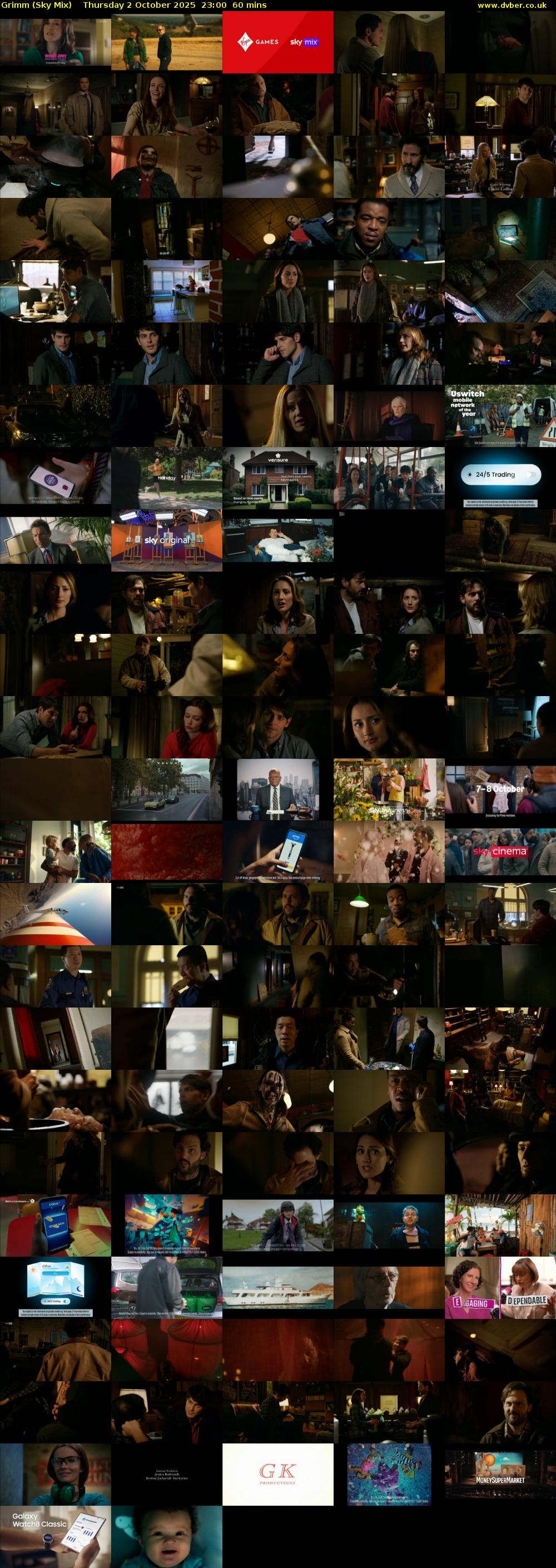 Grimm (Sky Mix) Thursday 2 October 2025 23:00 - 00:00