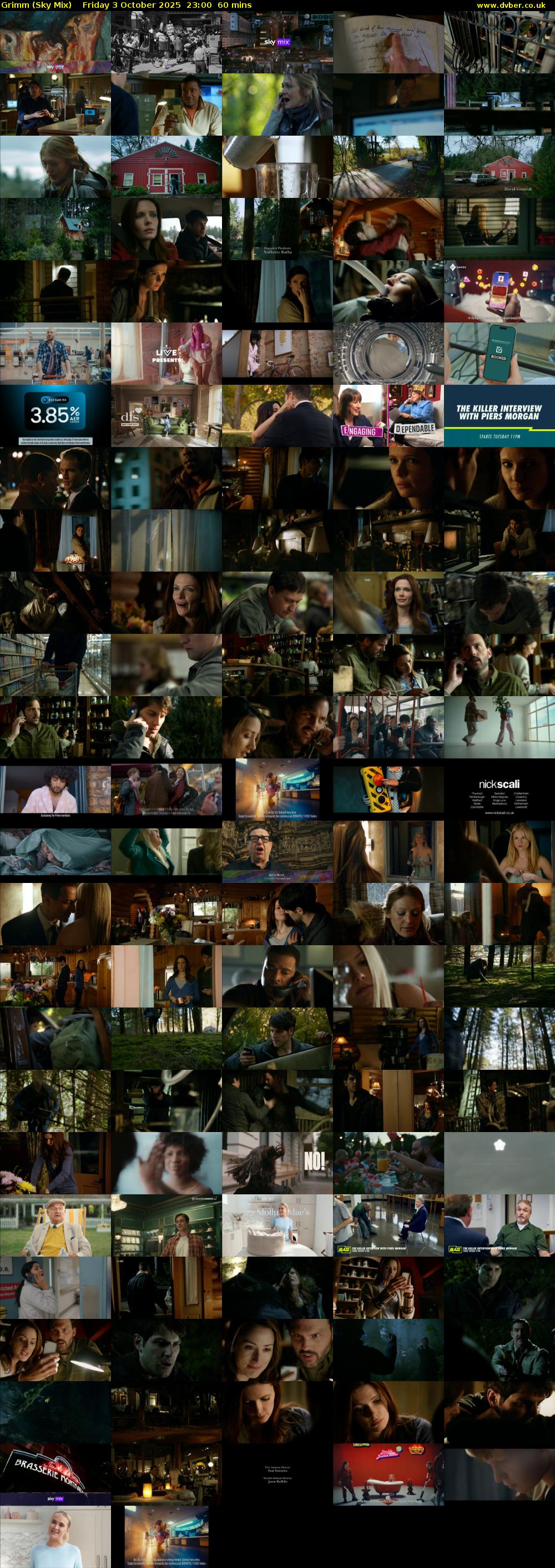 Grimm (Sky Mix) Friday 3 October 2025 23:00 - 00:00