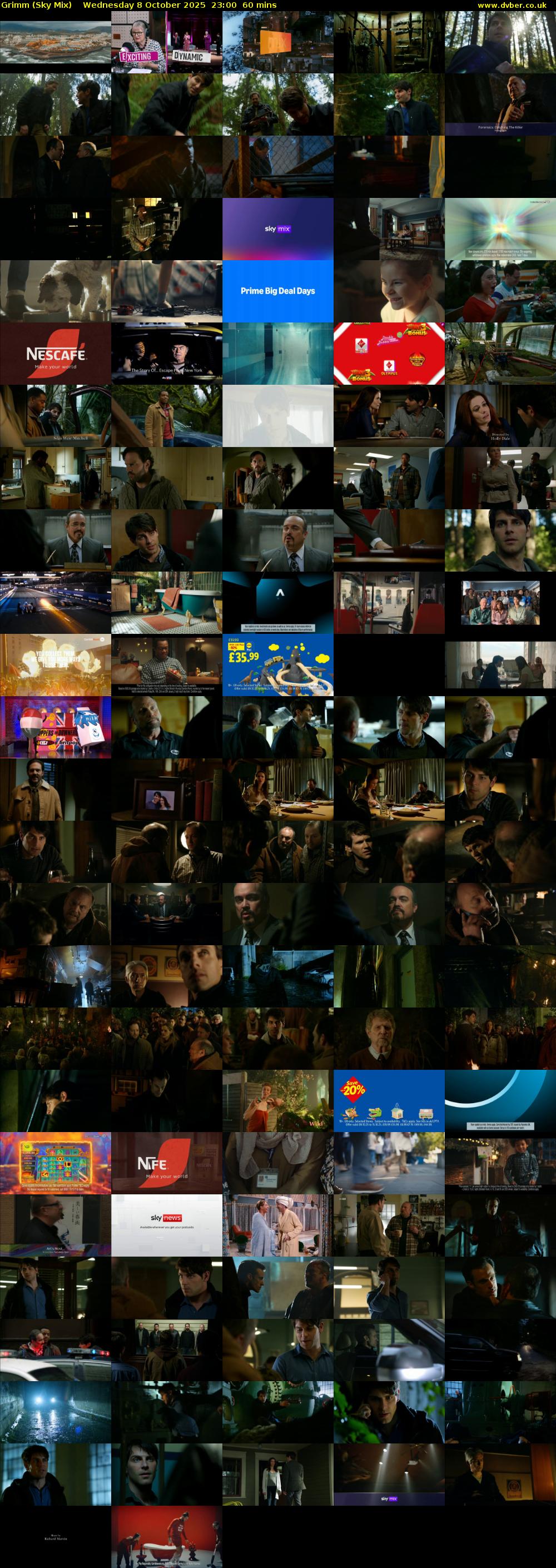 Grimm (Sky Mix) Wednesday 8 October 2025 23:00 - 00:00