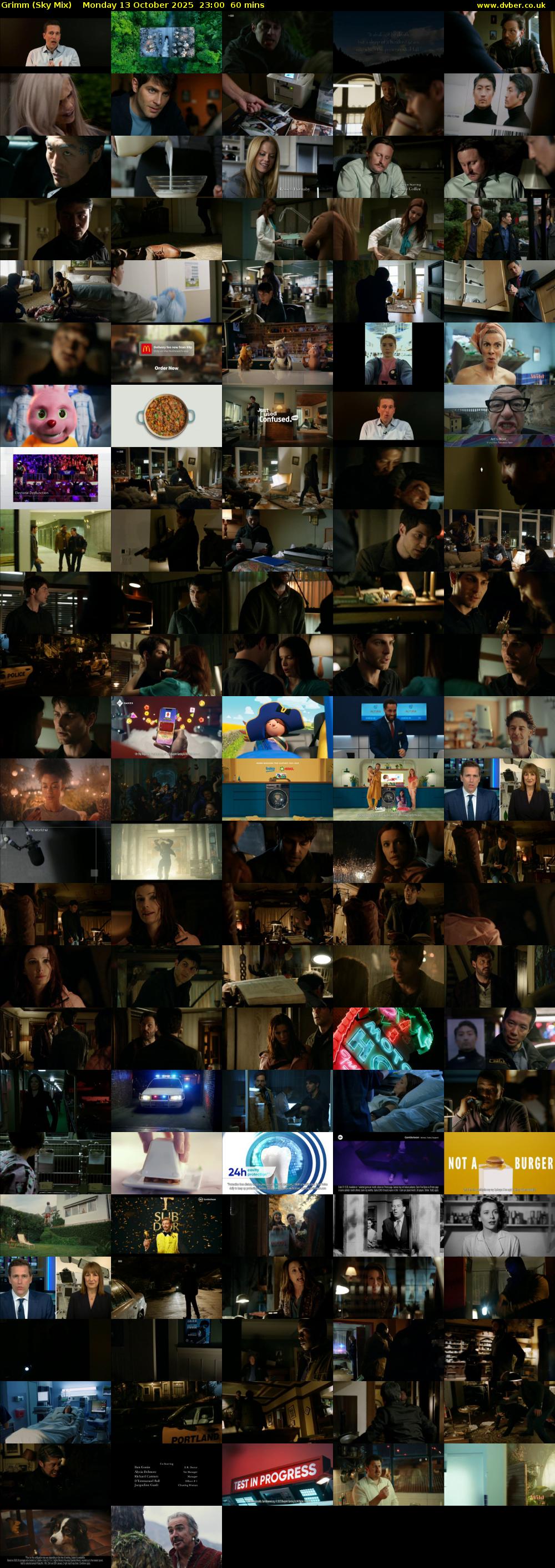 Grimm (Sky Mix) Monday 13 October 2025 23:00 - 00:00