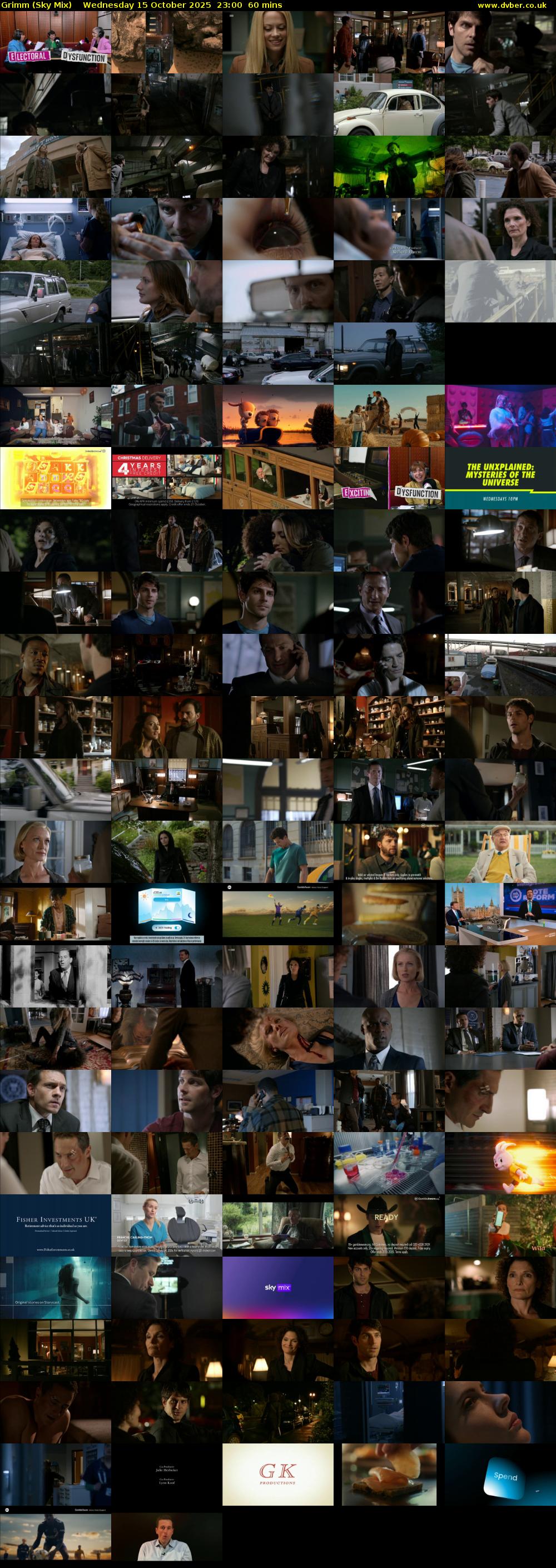 Grimm (Sky Mix) Wednesday 15 October 2025 23:00 - 00:00
