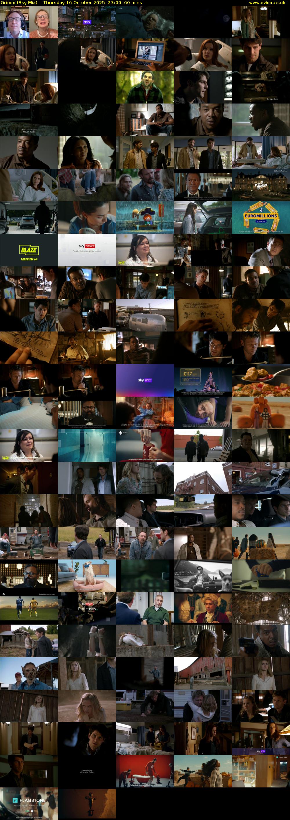 Grimm (Sky Mix) Thursday 16 October 2025 23:00 - 00:00