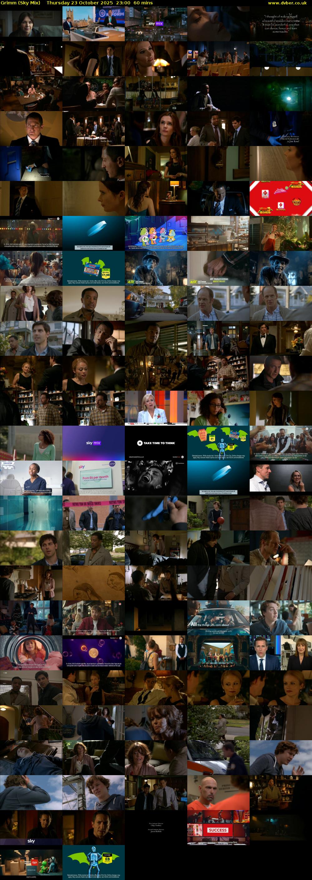 Grimm (Sky Mix) Thursday 23 October 2025 23:00 - 00:00