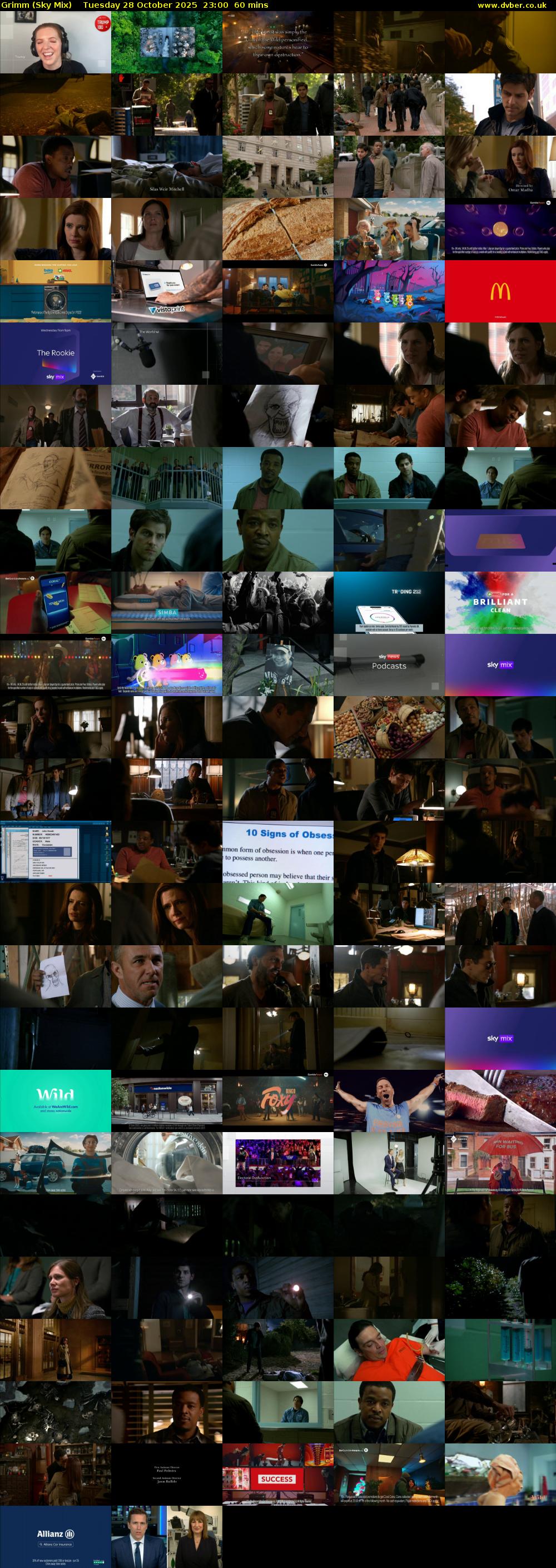 Grimm (Sky Mix) Tuesday 28 October 2025 23:00 - 00:00