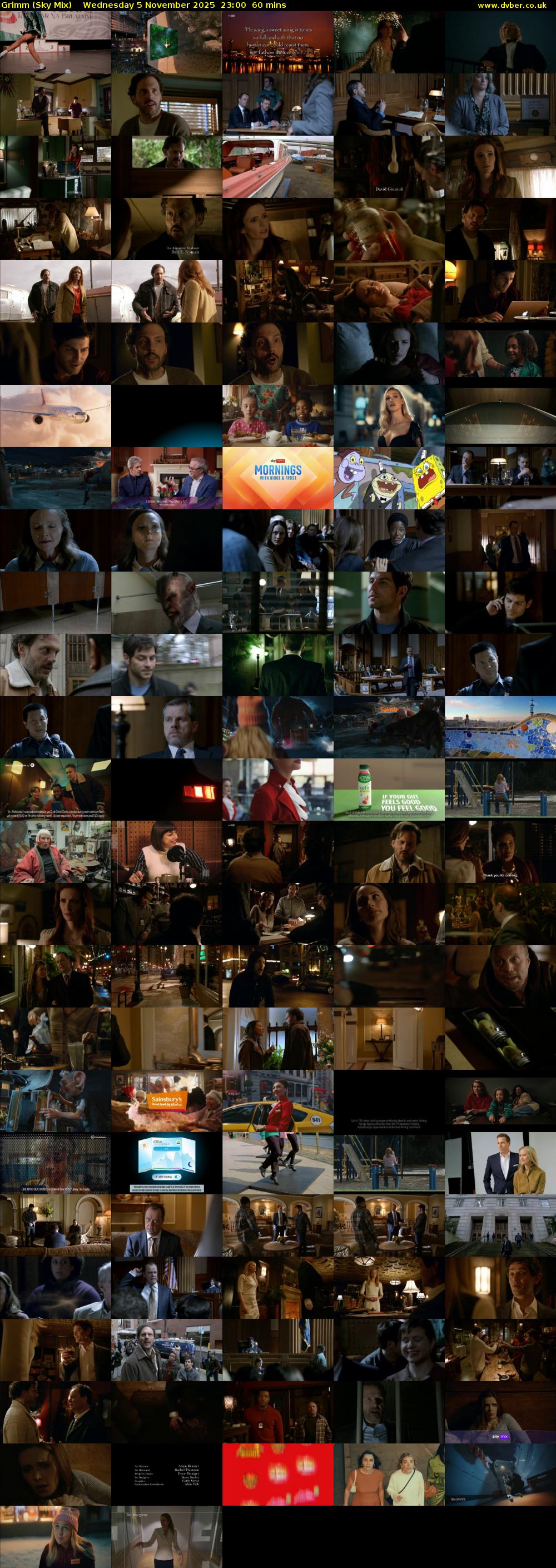 Grimm (Sky Mix) Wednesday 5 November 2025 23:00 - 00:00