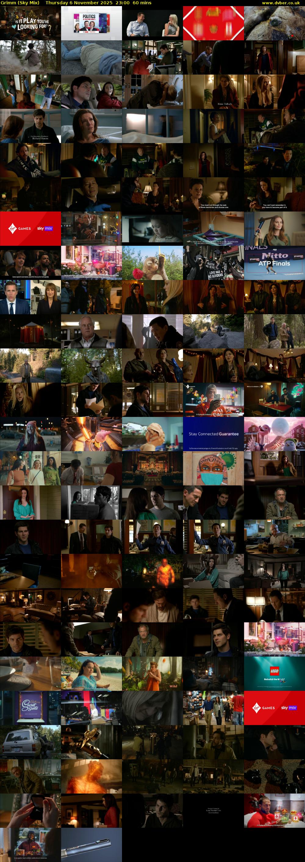 Grimm (Sky Mix) Thursday 6 November 2025 23:00 - 00:00
