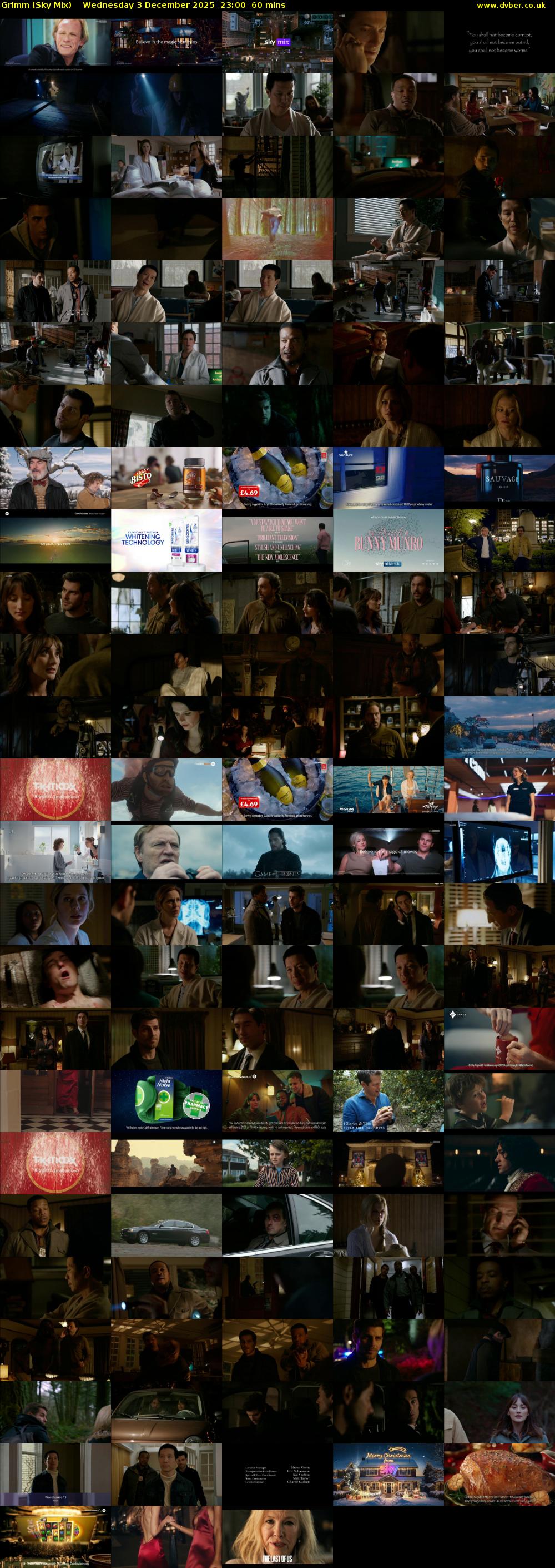 Grimm (Sky Mix) Wednesday 3 December 2025 23:00 - 00:00