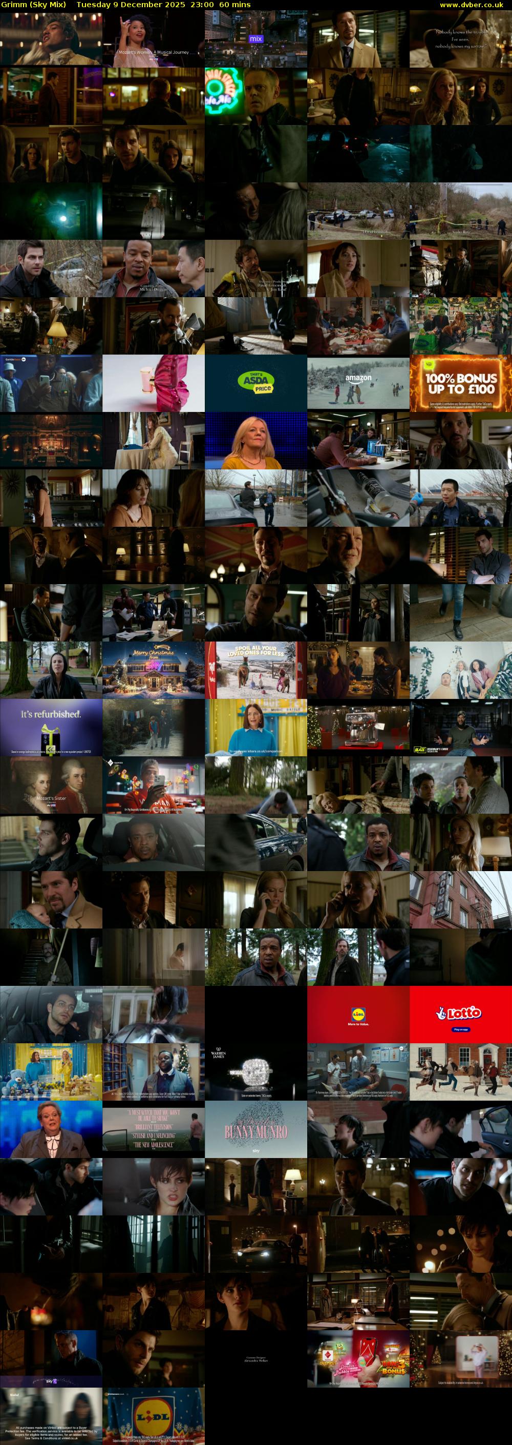 Grimm (Sky Mix) Tuesday 9 December 2025 23:00 - 00:00