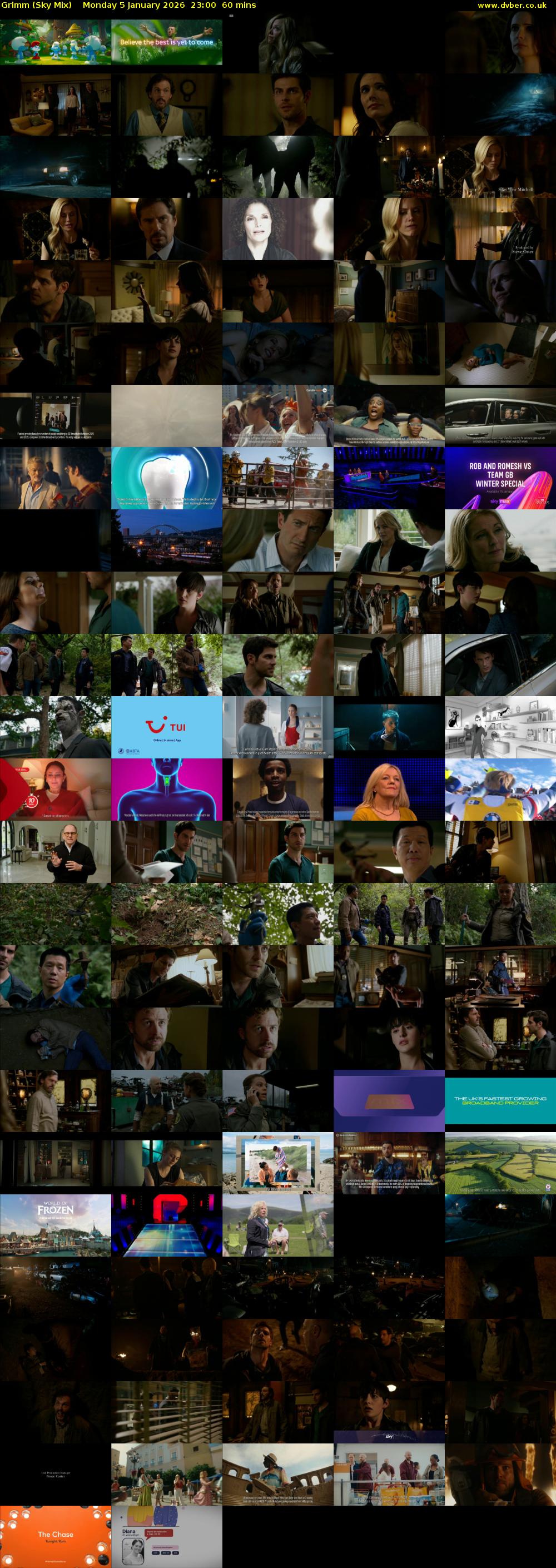 Grimm (Sky Mix) Monday 5 January 2026 23:00 - 00:00