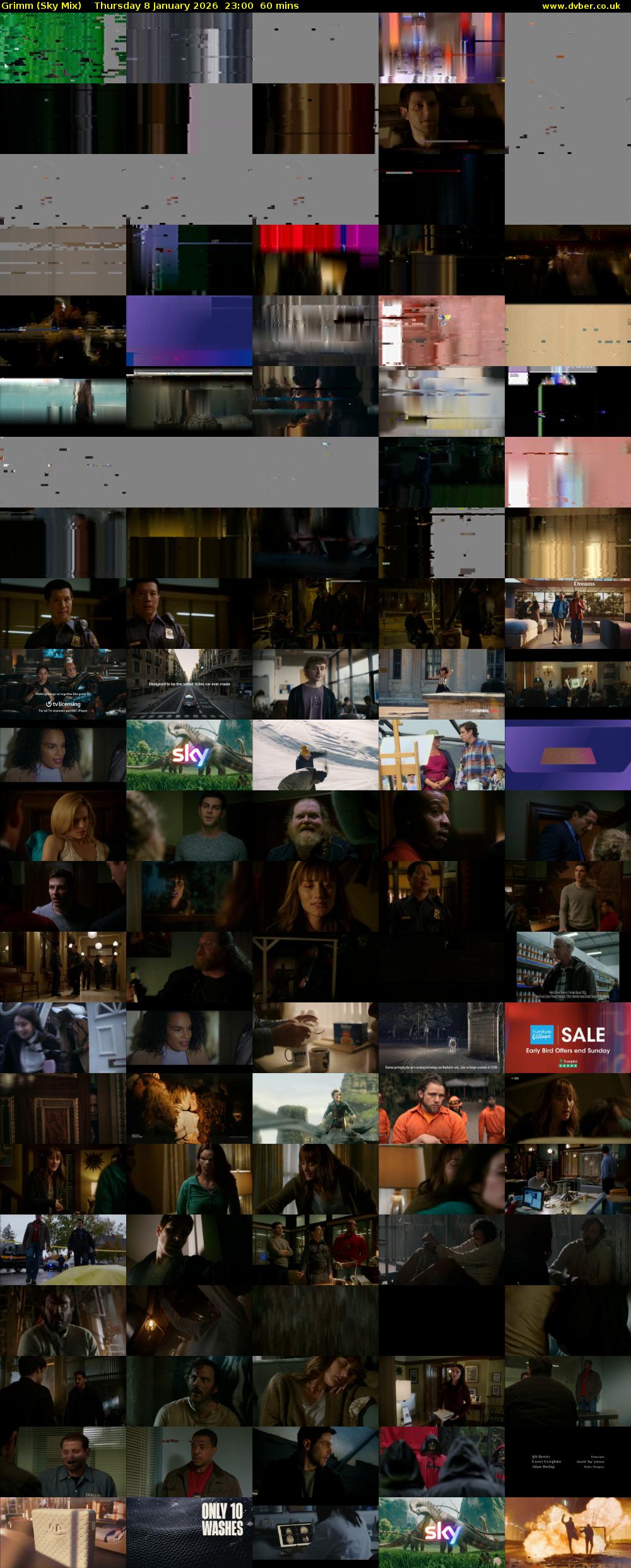 Grimm (Sky Mix) Thursday 8 January 2026 23:00 - 00:00