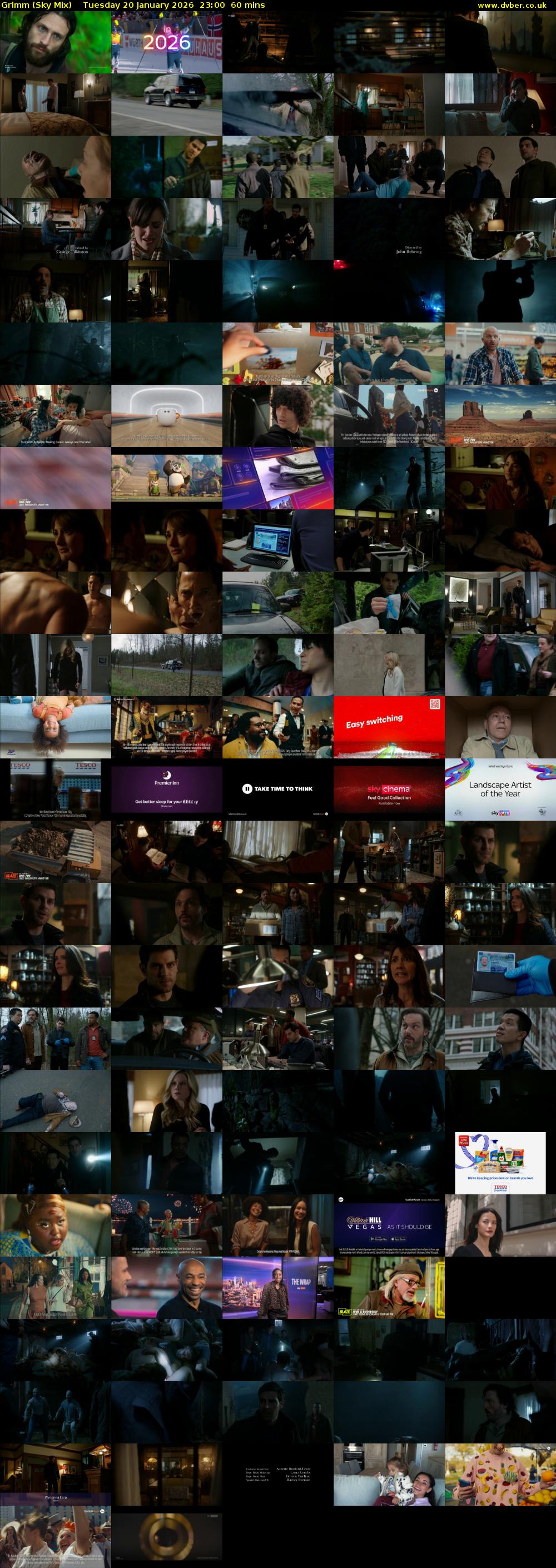 Grimm (Sky Mix) Tuesday 20 January 2026 23:00 - 00:00