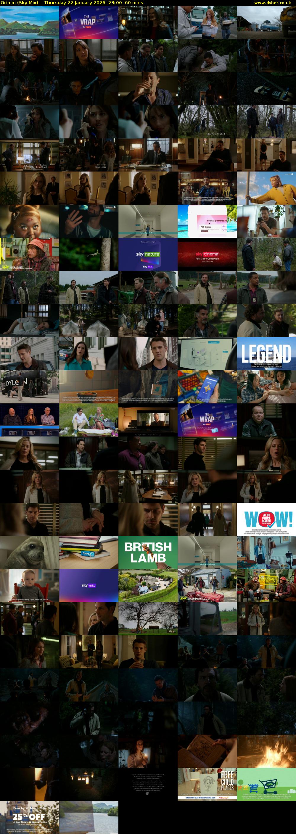 Grimm (Sky Mix) Thursday 22 January 2026 23:00 - 00:00