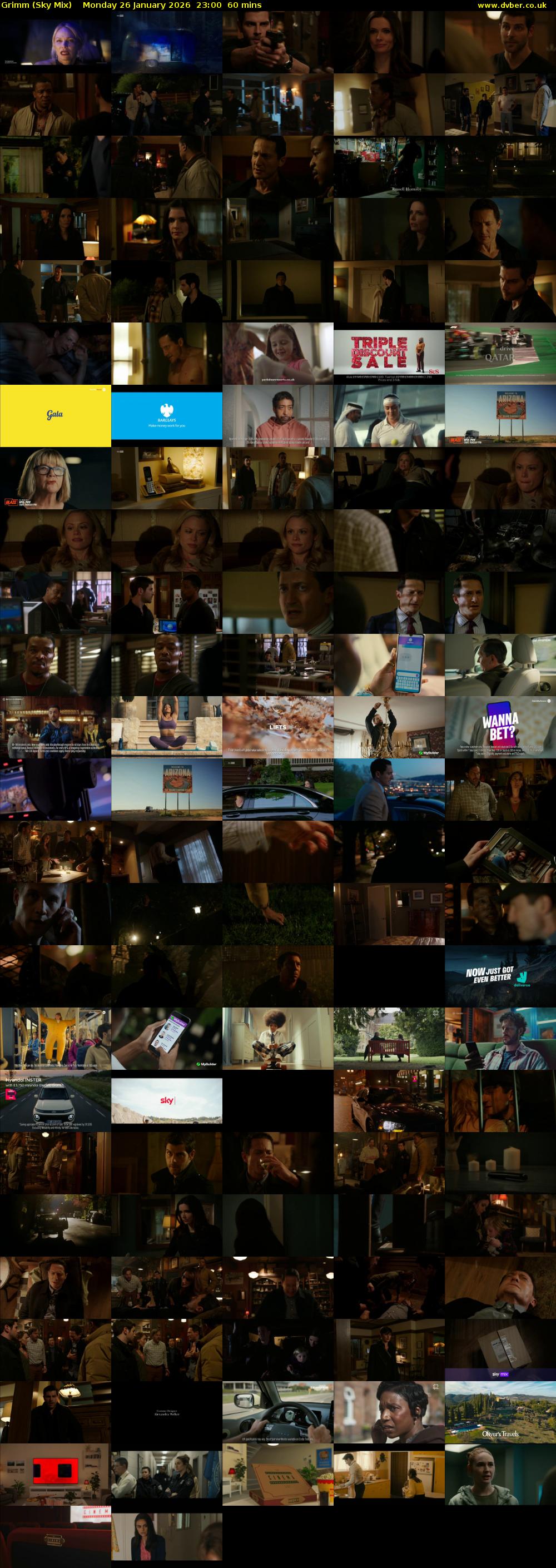 Grimm (Sky Mix) Monday 26 January 2026 23:00 - 00:00