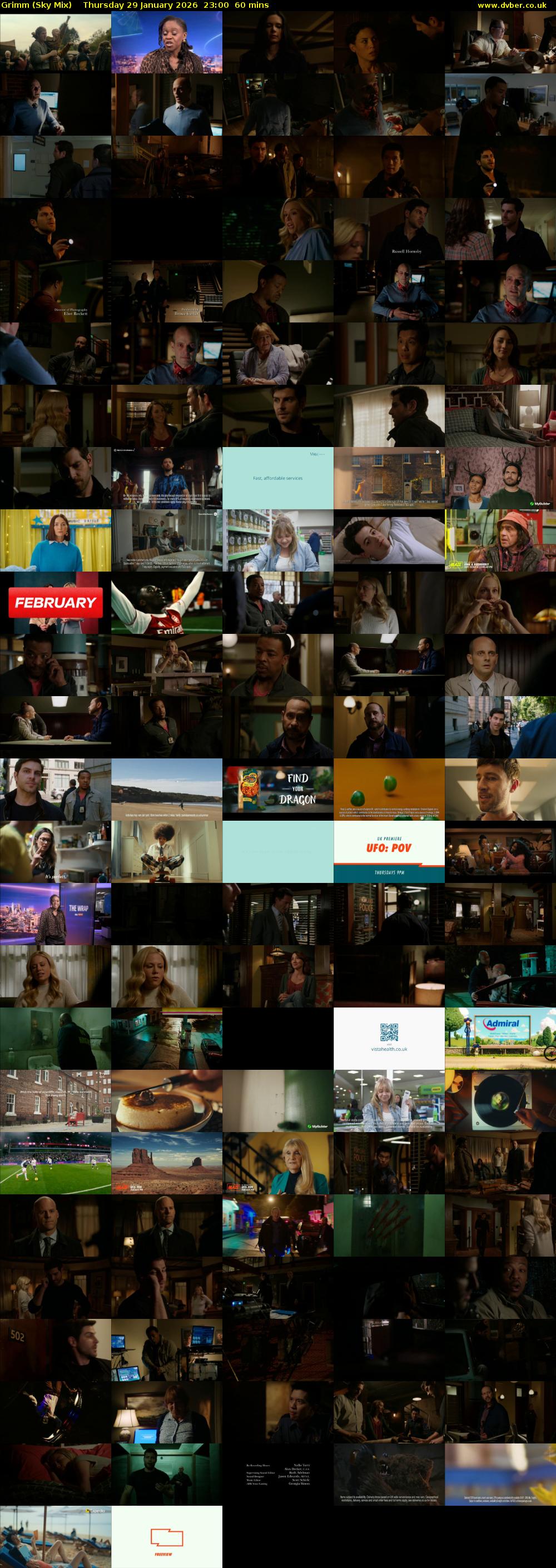 Grimm (Sky Mix) Thursday 29 January 2026 23:00 - 00:00