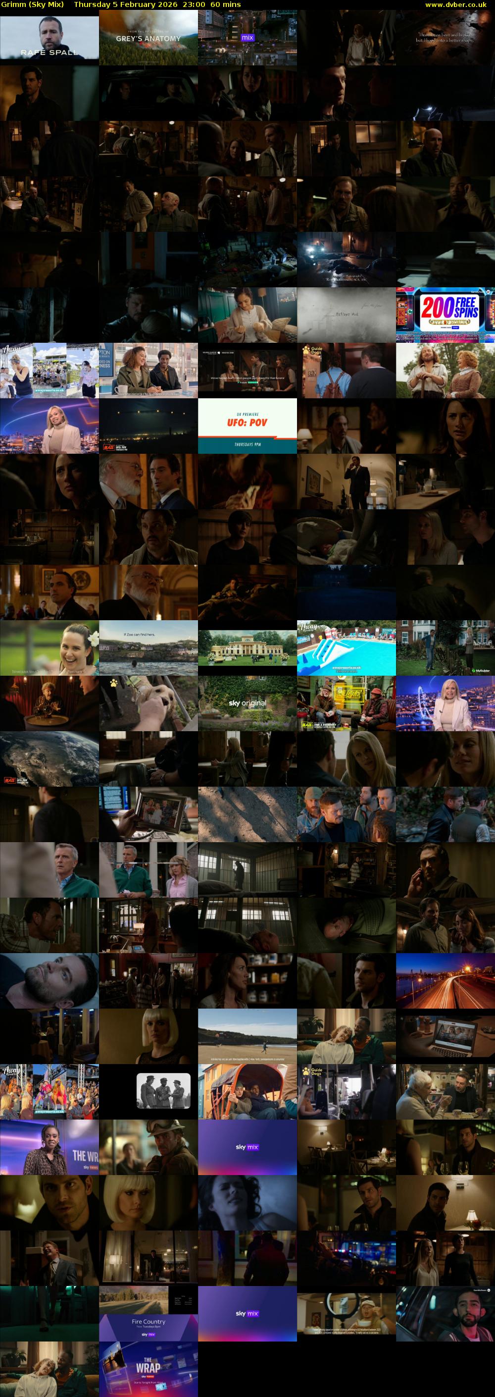 Grimm (Sky Mix) Thursday 5 February 2026 23:00 - 00:00