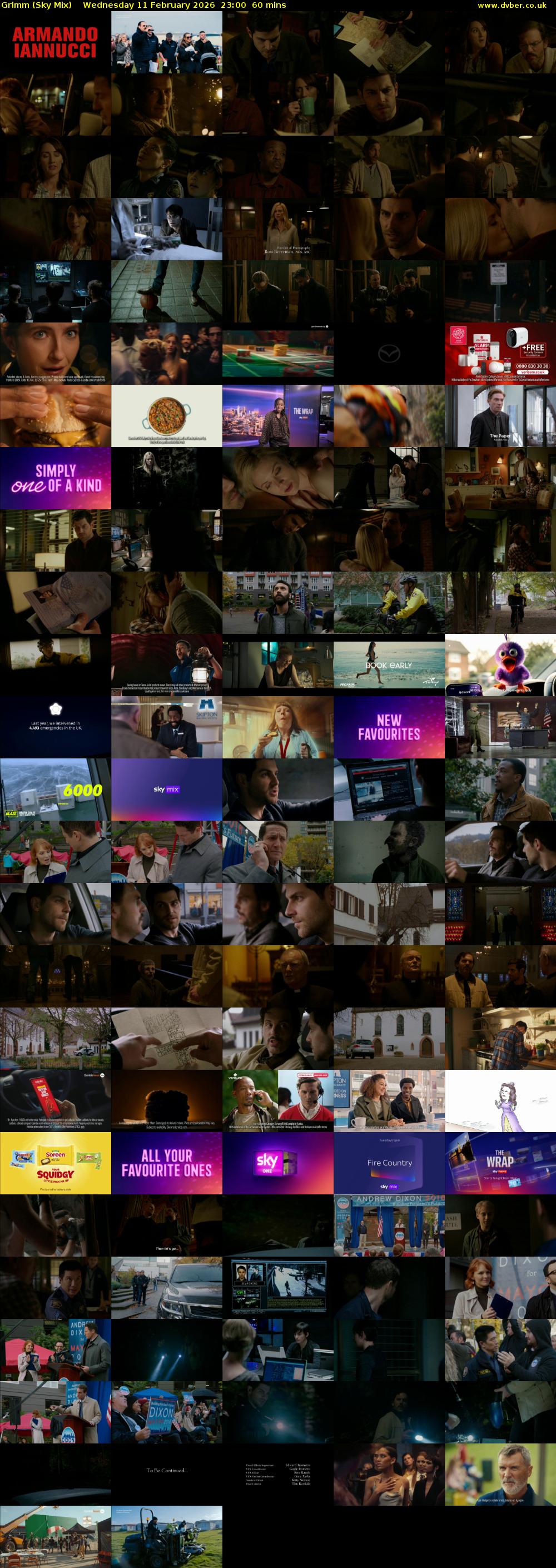 Grimm (Sky Mix) Wednesday 11 February 2026 23:00 - 00:00