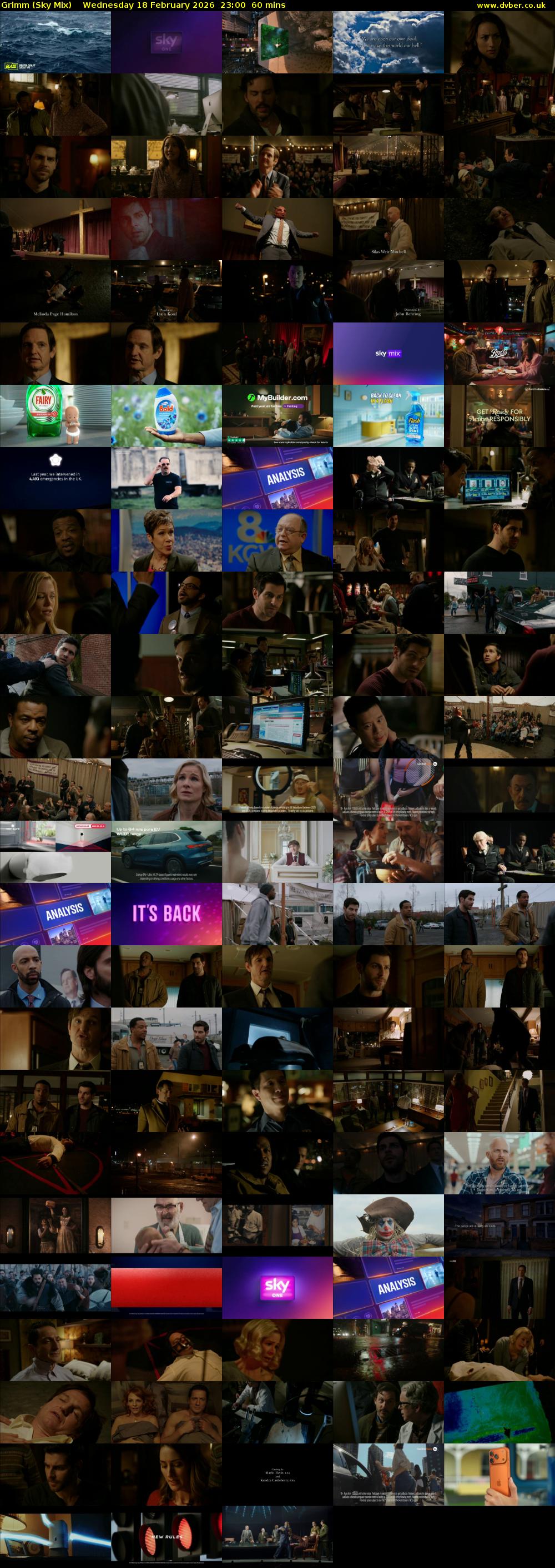 Grimm (Sky Mix) Wednesday 18 February 2026 23:00 - 00:00