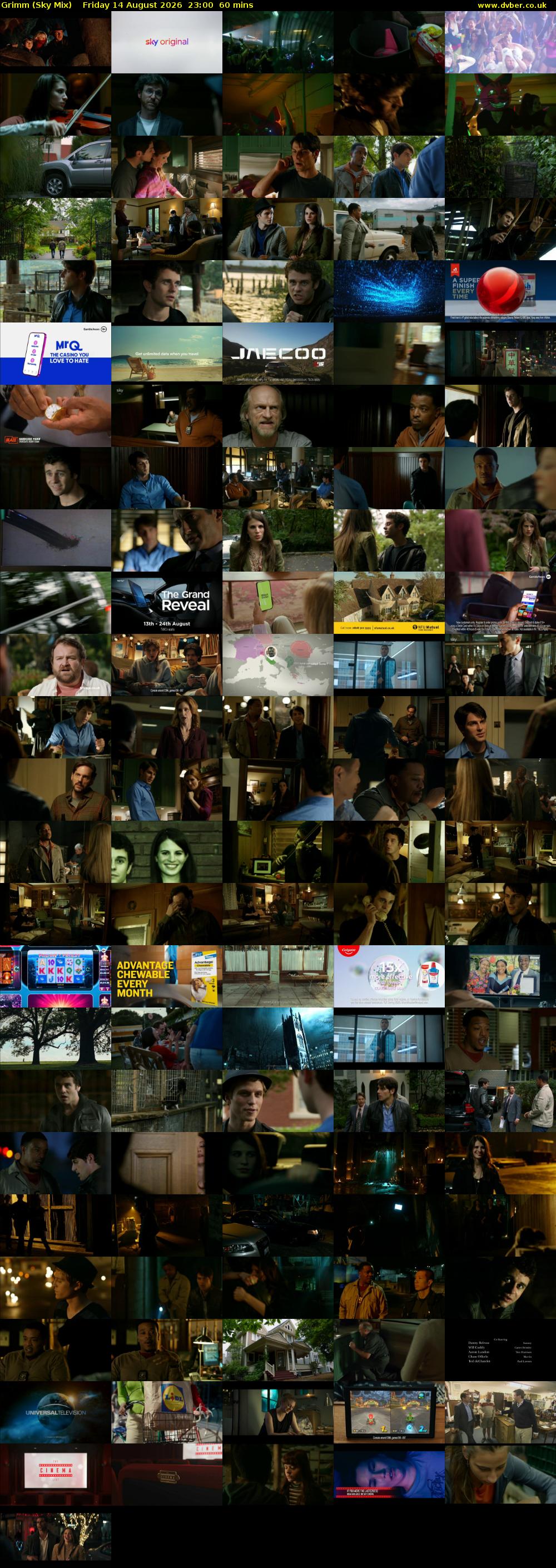 Grimm (Sky Mix) Friday 14 August 2026 23:00 - 00:00