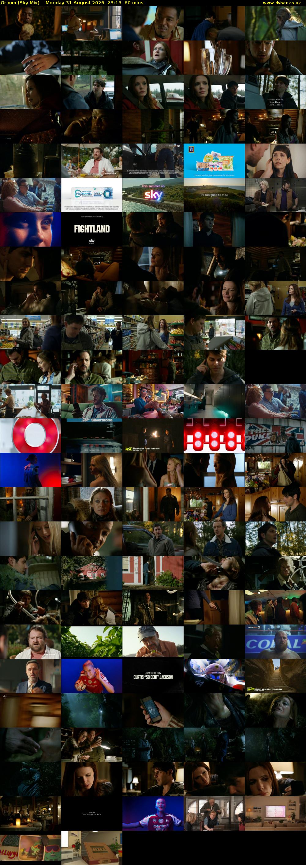 Grimm (Sky Mix) Monday 31 August 2026 23:15 - 00:15