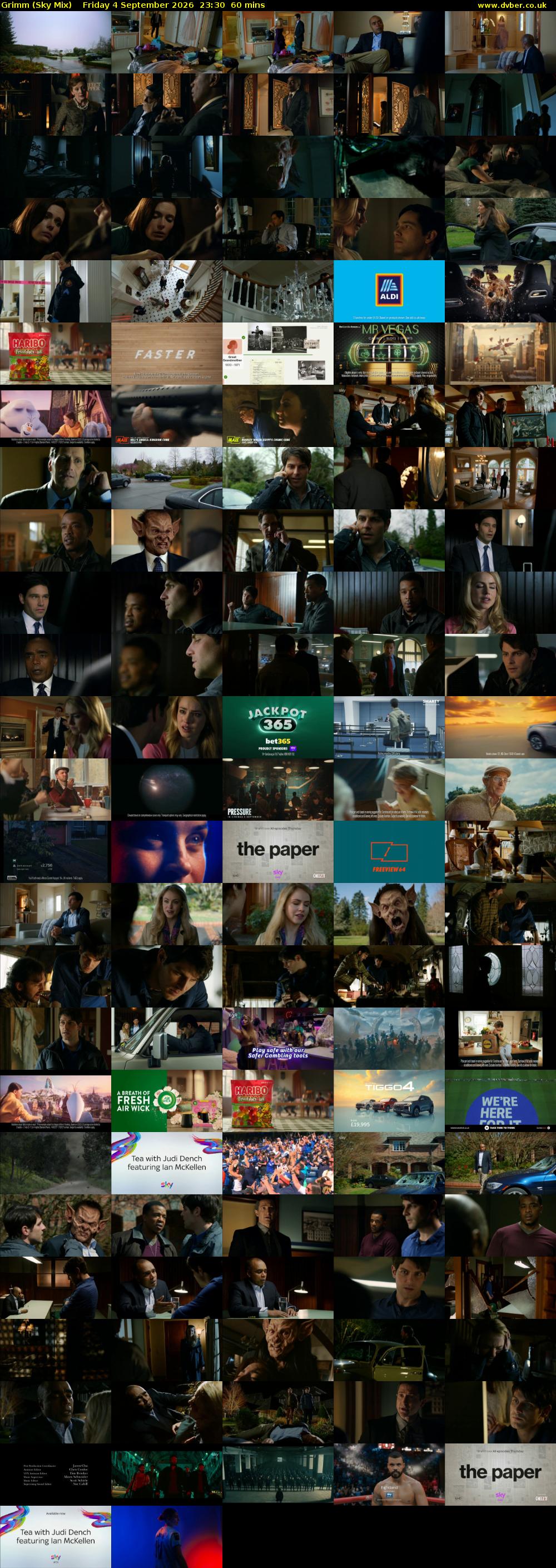 Grimm (Sky Mix) Friday 4 September 2026 23:30 - 00:30