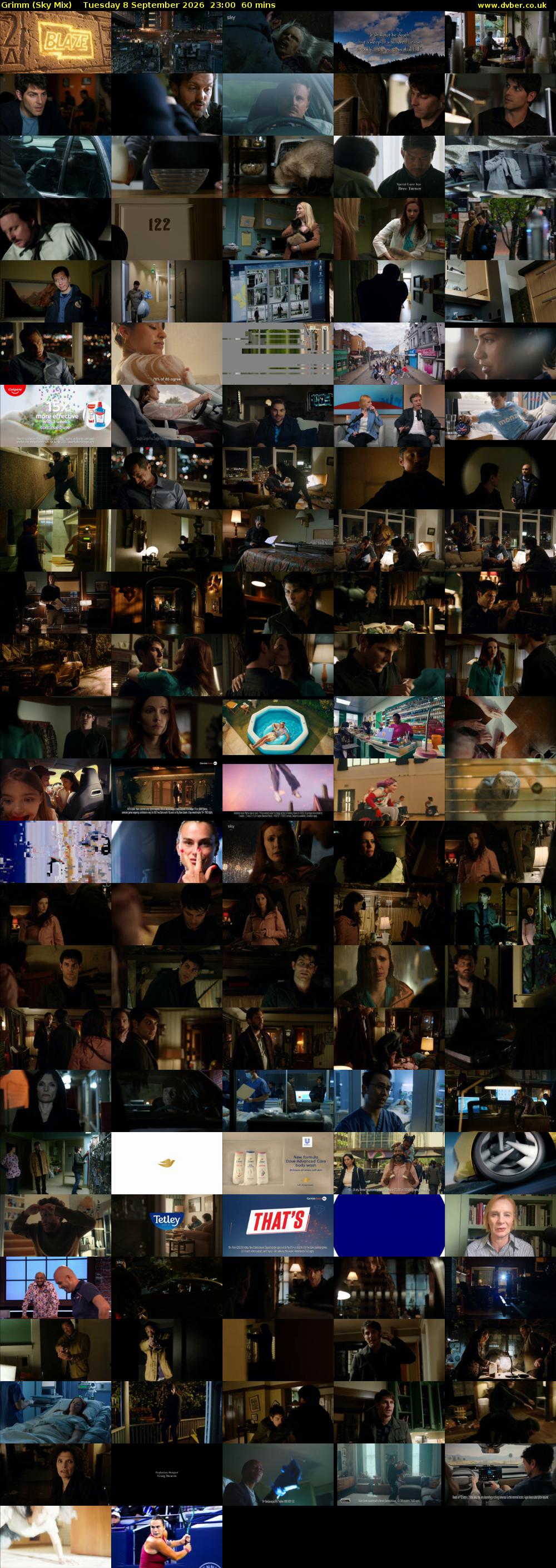 Grimm (Sky Mix) Tuesday 8 September 2026 23:00 - 00:00