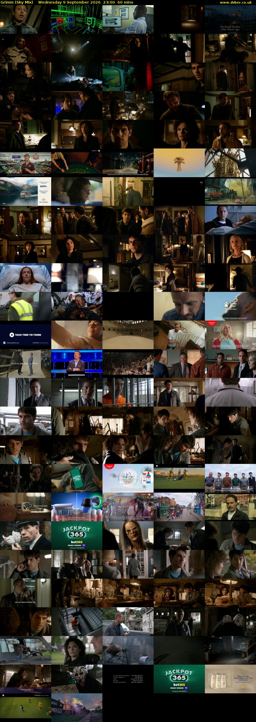 Grimm (Sky Mix) Wednesday 9 September 2026 23:00 - 00:00