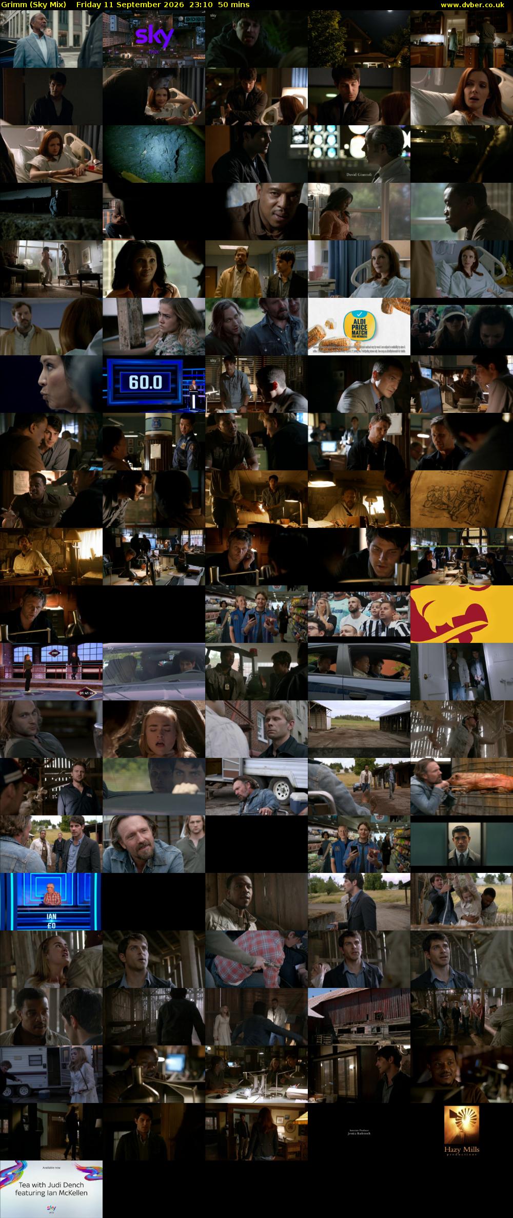 Grimm (Sky Mix) Friday 11 September 2026 23:10 - 00:00